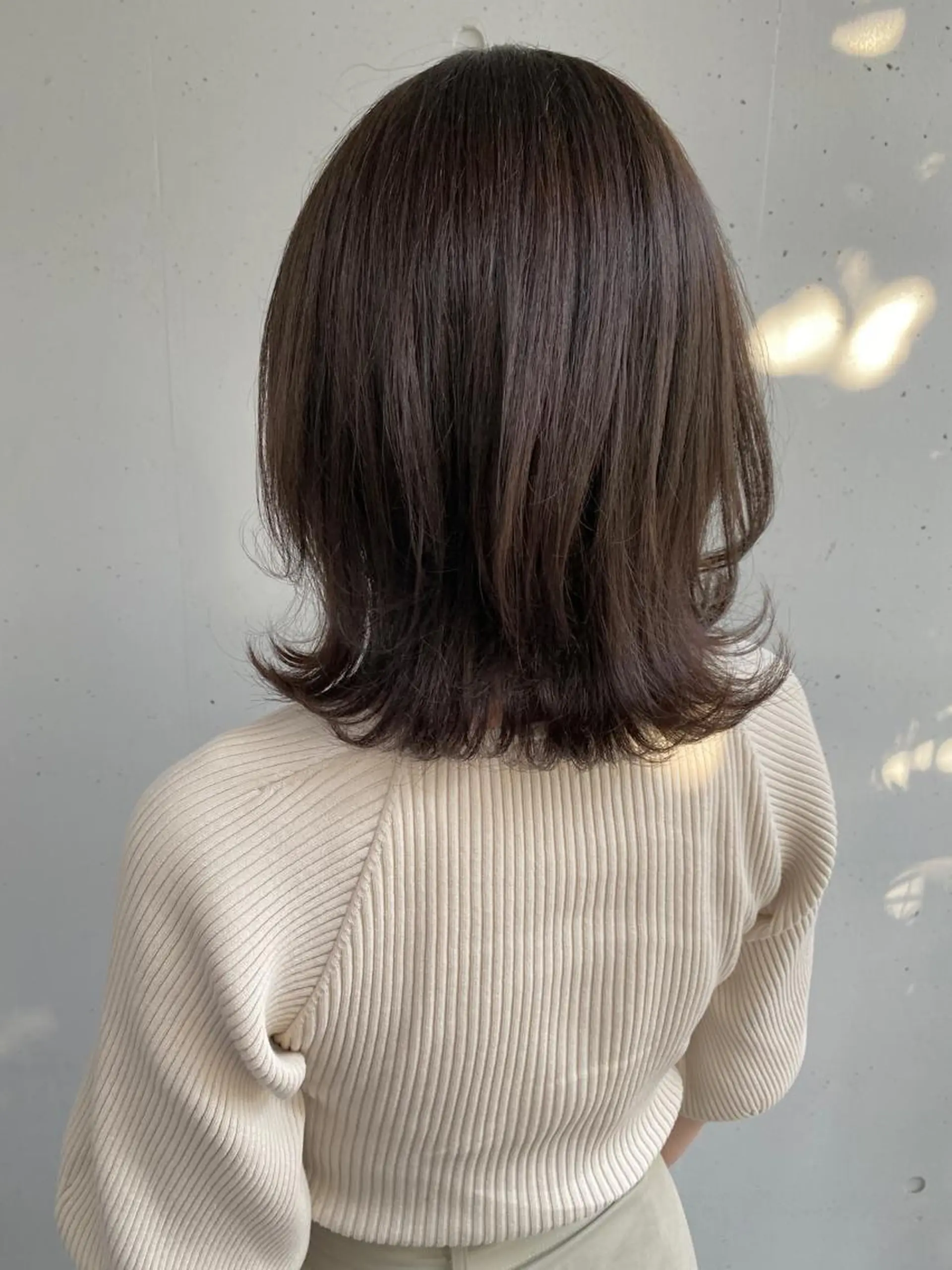 ミディアム カラー カット ヘアカラー トリートメント ボブ / オージュア 🌸Mikuのヘアスタイル