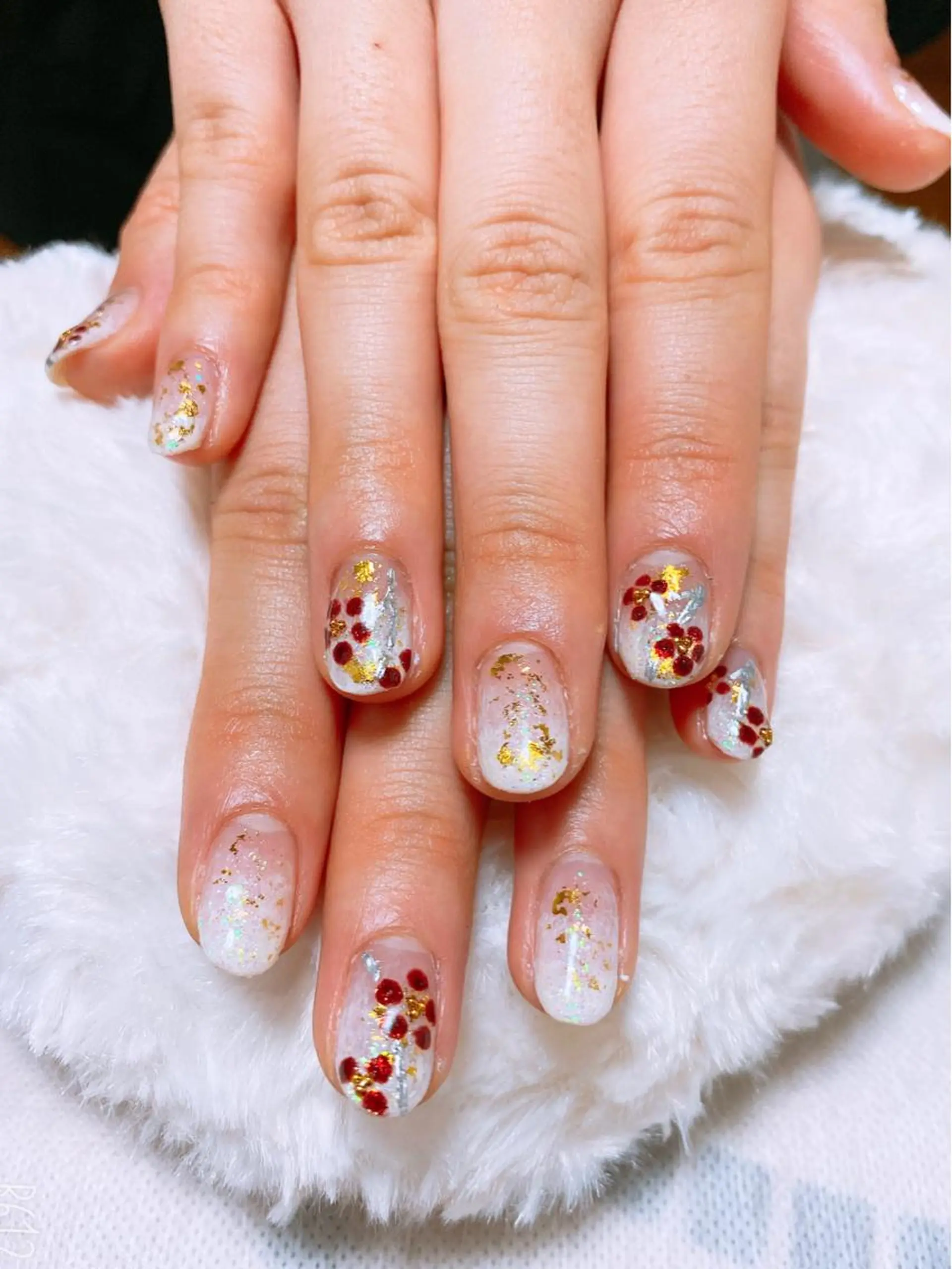 ネイル 成人式 The Best Beauty受付担当のヘアスタイル