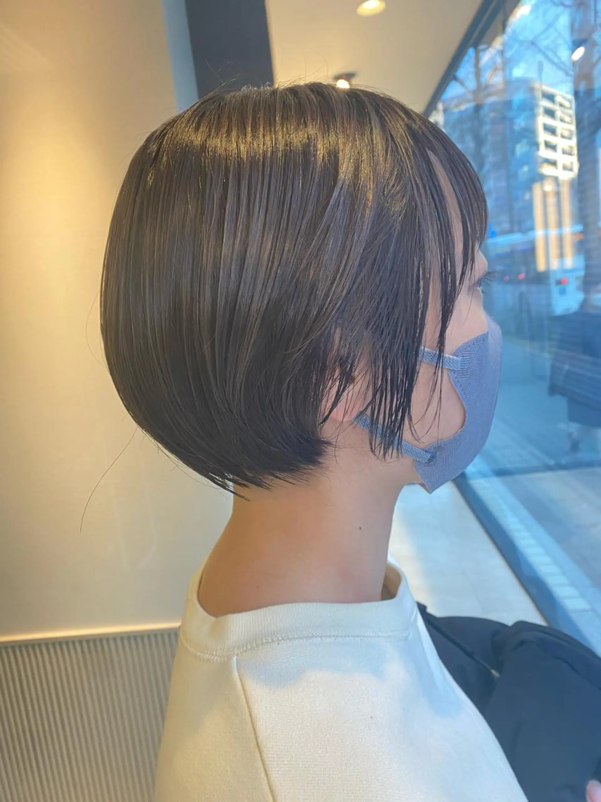 ショート くびれヘア ショートヘア カット トリートメント ヘッドスパ 木原良 (キハラ リョウ)のヘアスタイル