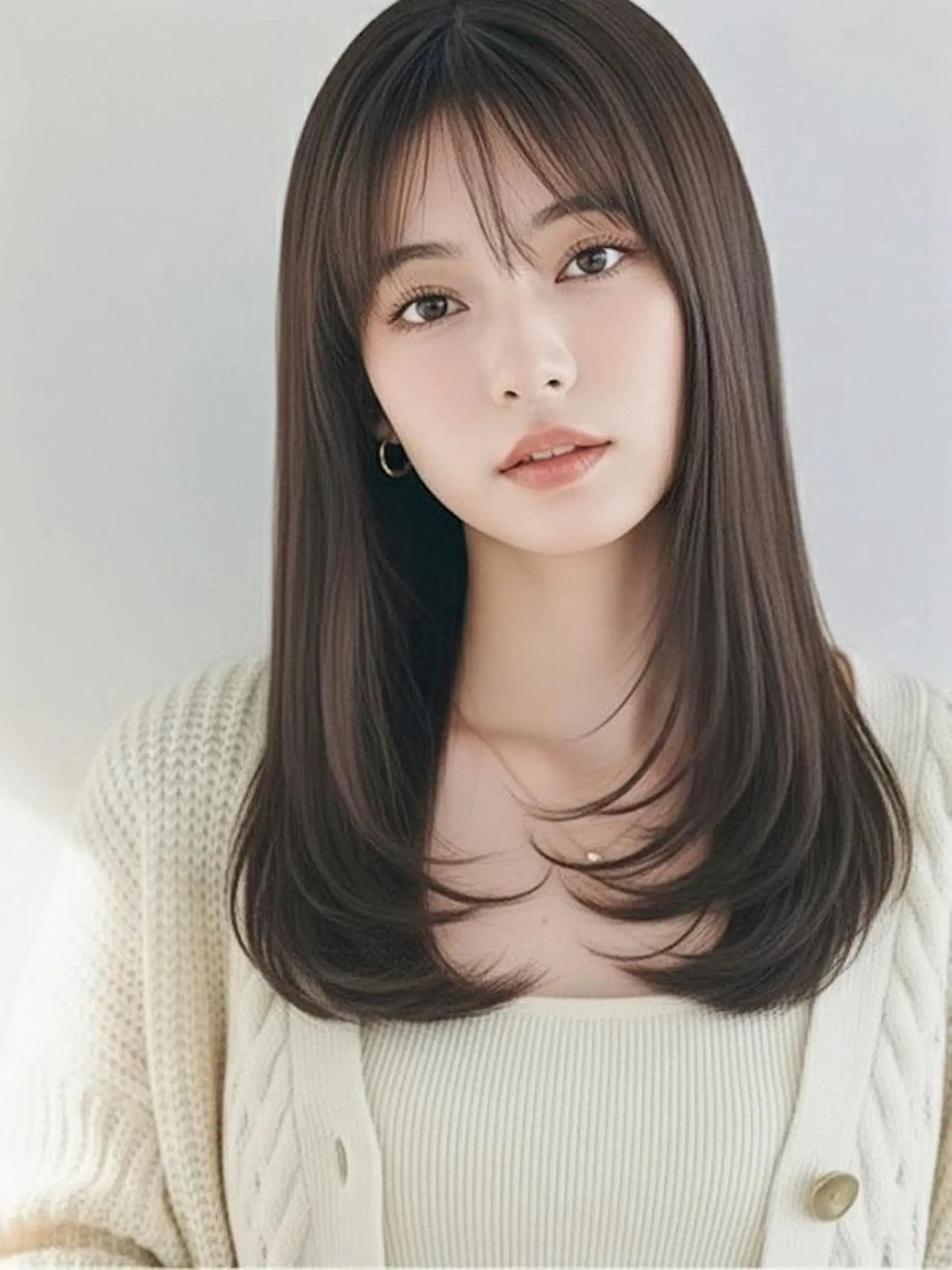 ロング カラー カット ヘアカラー トリートメント 縮毛矯正リピート90 %超/髪質改善/井口のヘアスタイル