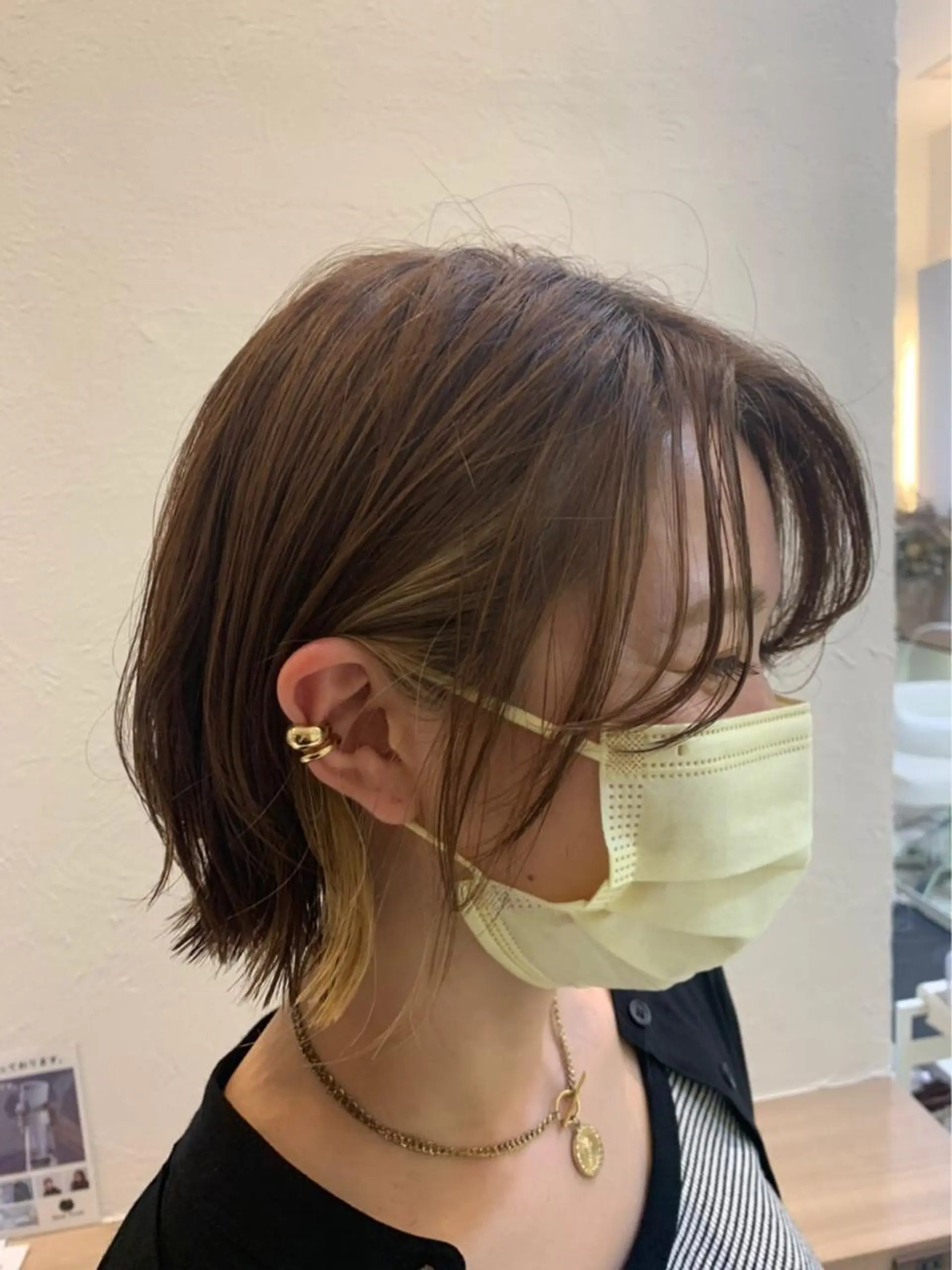 ショート カット トリートメント 艶質改善/縮毛矯正 ササキナツミのヘアスタイル