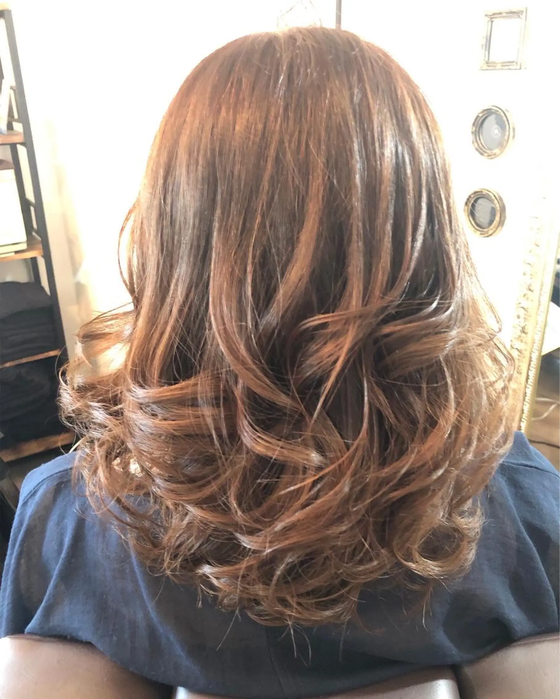 セミロング パーマ 🌺✨小川 友佳✨🌺のヘアスタイル