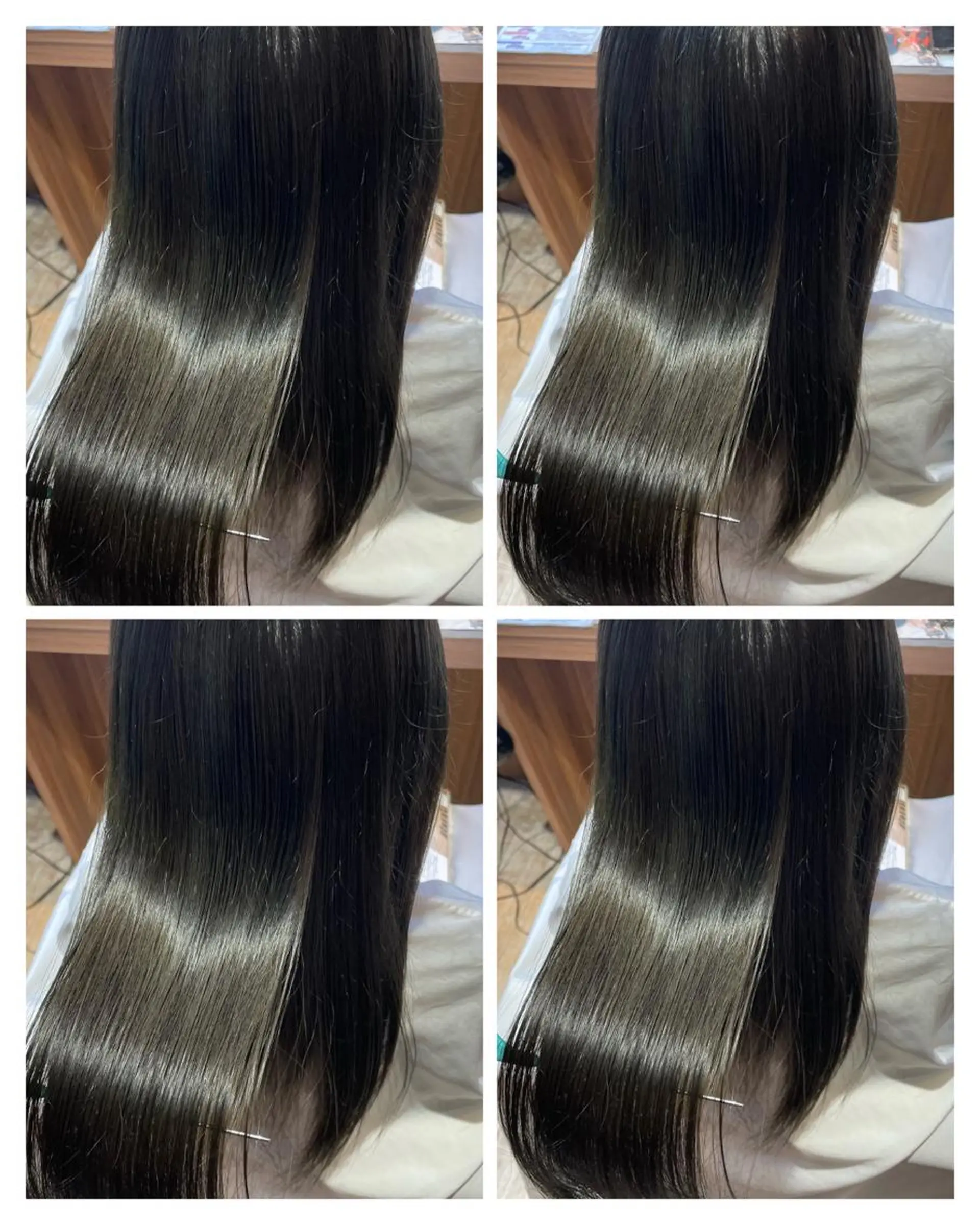 ロング カラー 切りっぱなしボブ アディクシーカラー アッシュ アッシュブラック ベージュカラー xepu【エクシープ】所属・💎縮毛矯正・ 美髪💎DAICHIのヘアスタイル