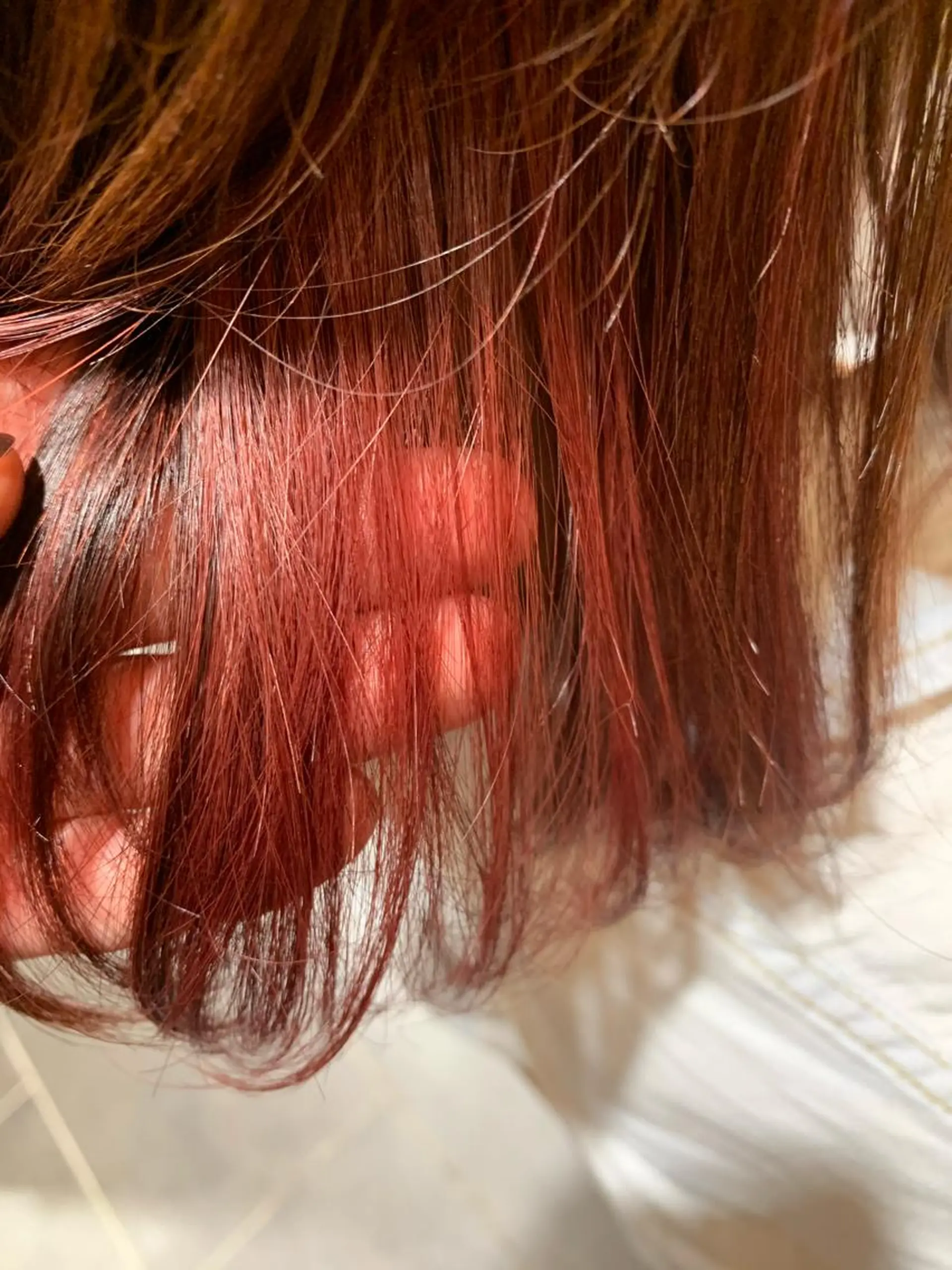 ミディアム カラー インナーカラー ピンクカラー トリートメント Gain所属・Gain Nanamiのエステ・リラクイメージ