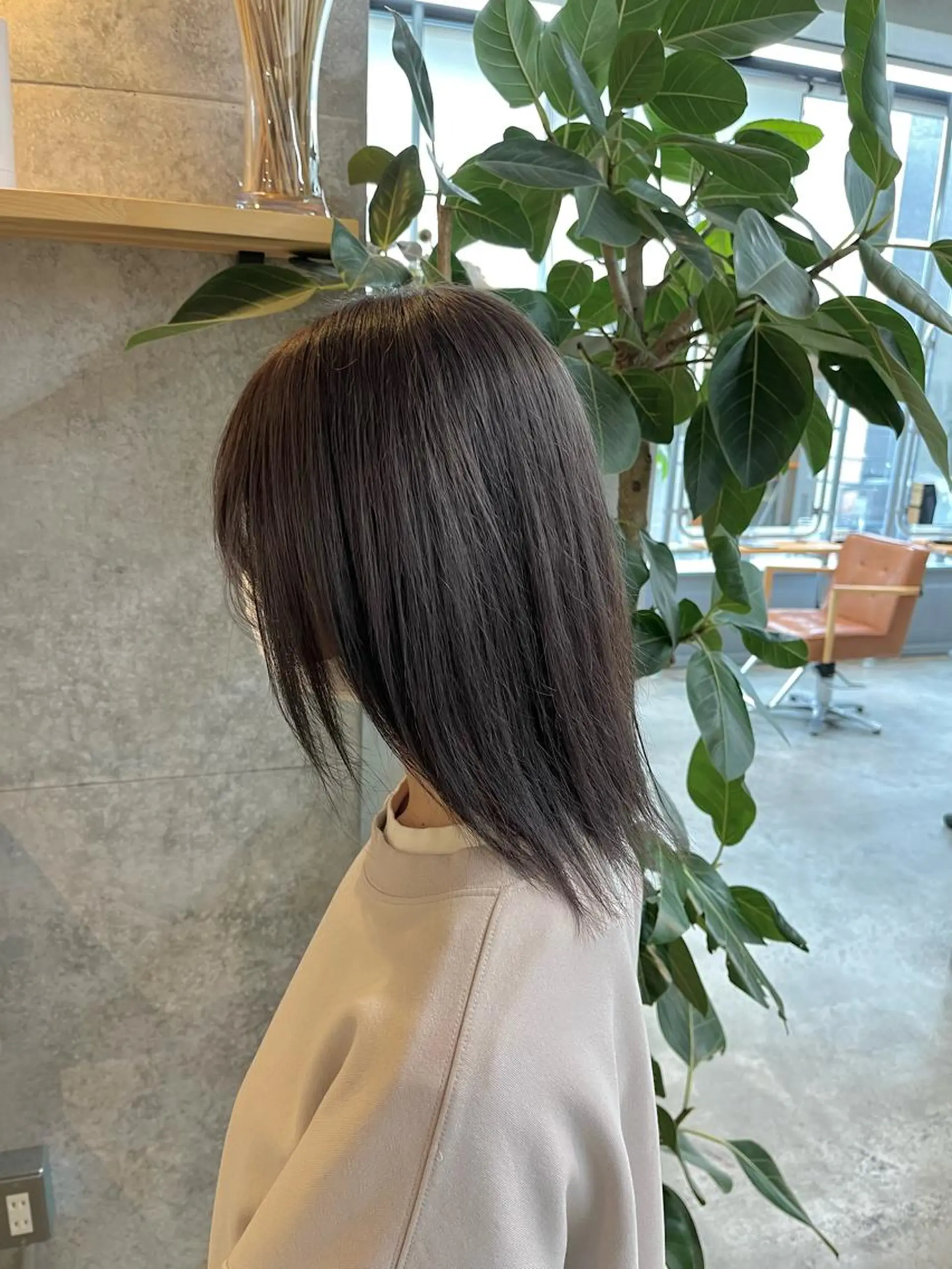 ミディアム カラー カット ヘアカラー ハイトーンカラ ー/小川のヘアスタイル