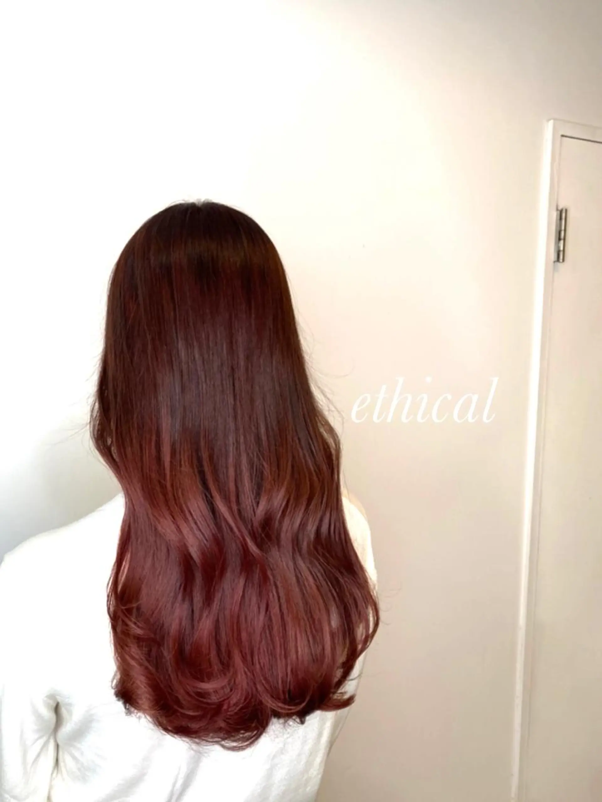 ロング 【エシカル】 HOSOMIのヘアスタイル