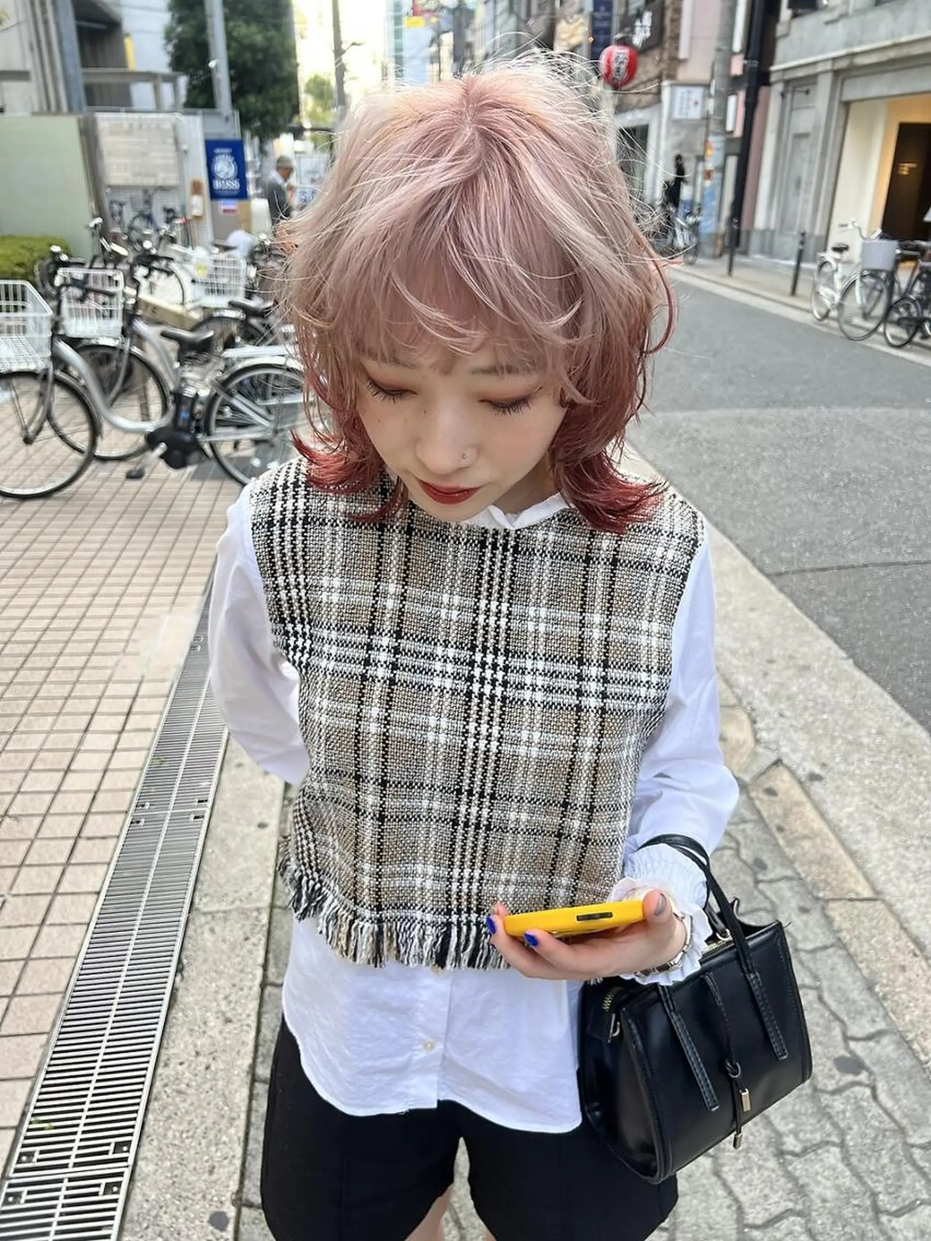 ブリーチ/ハイトーン 心斎橋/honokaのヘアスタイル