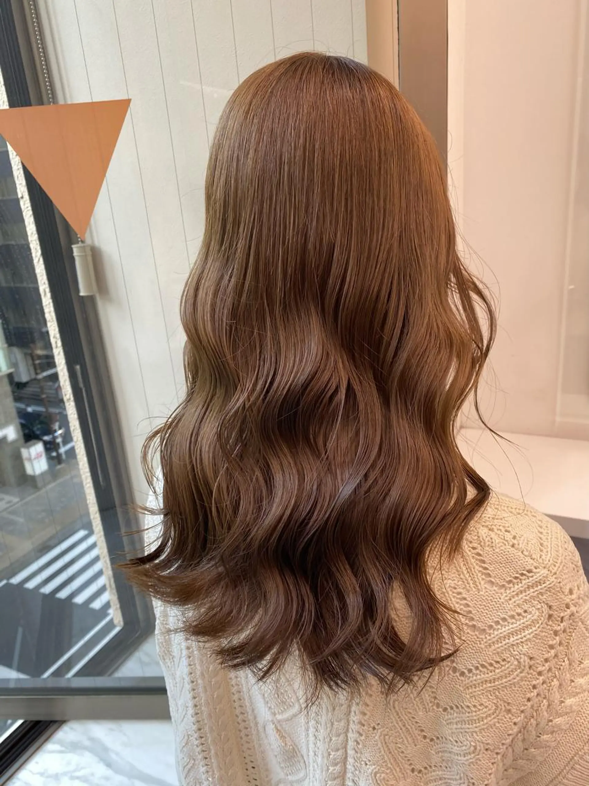 セミロング カラー レイヤー/韓国❣️ 髪質改善/亘紘輝のヘアスタイル