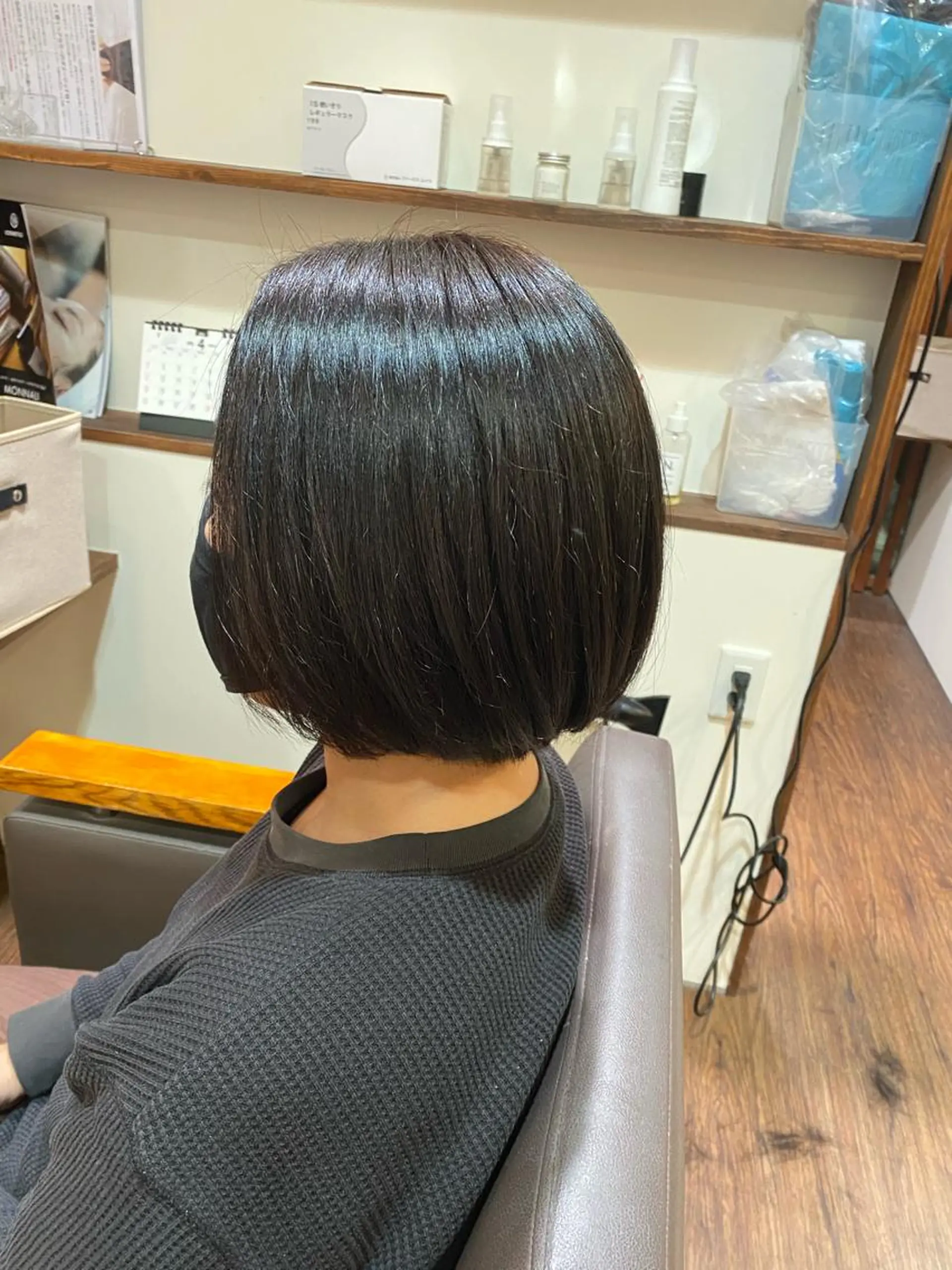 ショート ボブ LandS  barber &beauty所属・髪質改善特化 長澤友哉のヘアスタイル