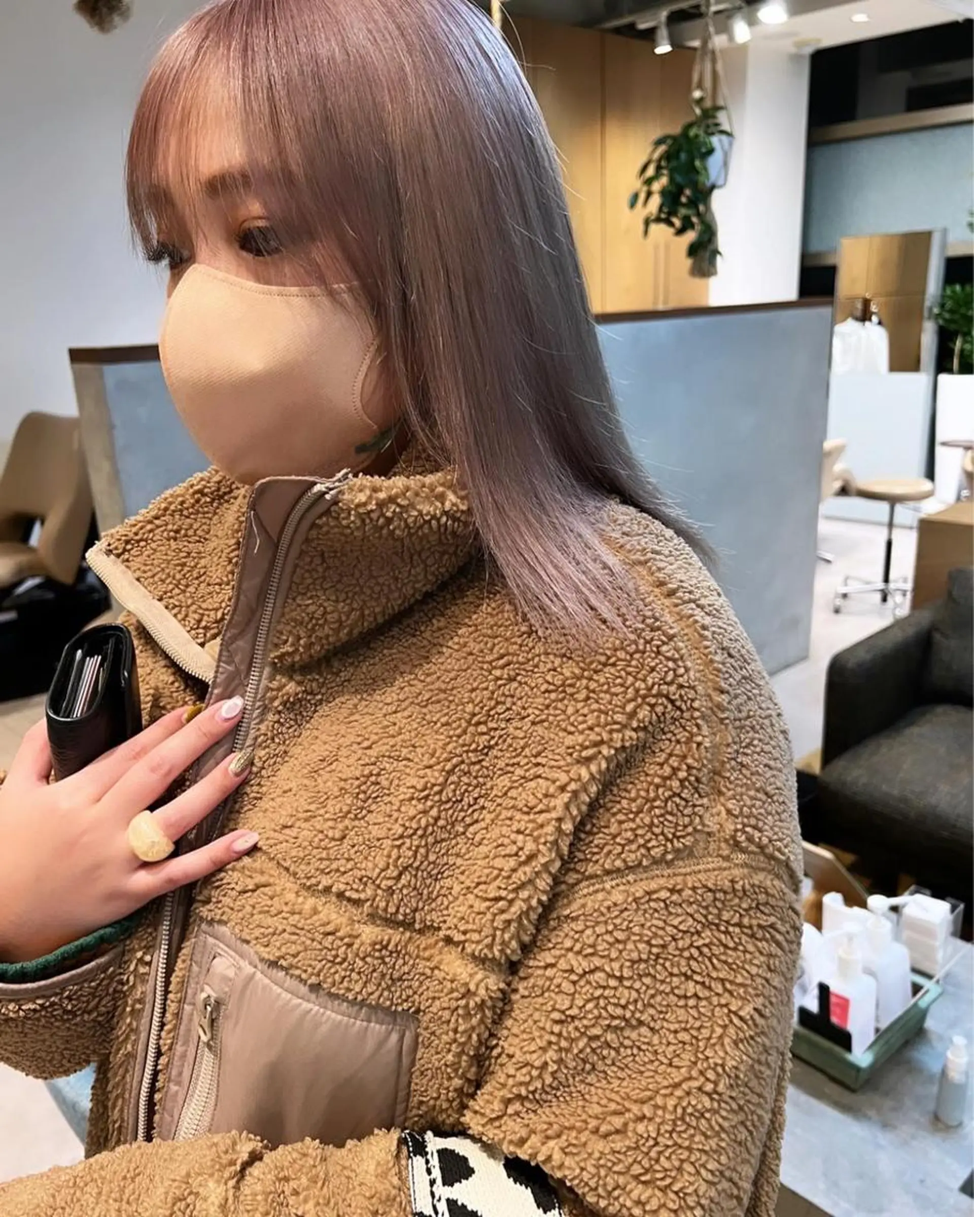 ミディアム カラー レイヤーカット/ ヘッドスパ/ゆうきのヘアスタイル