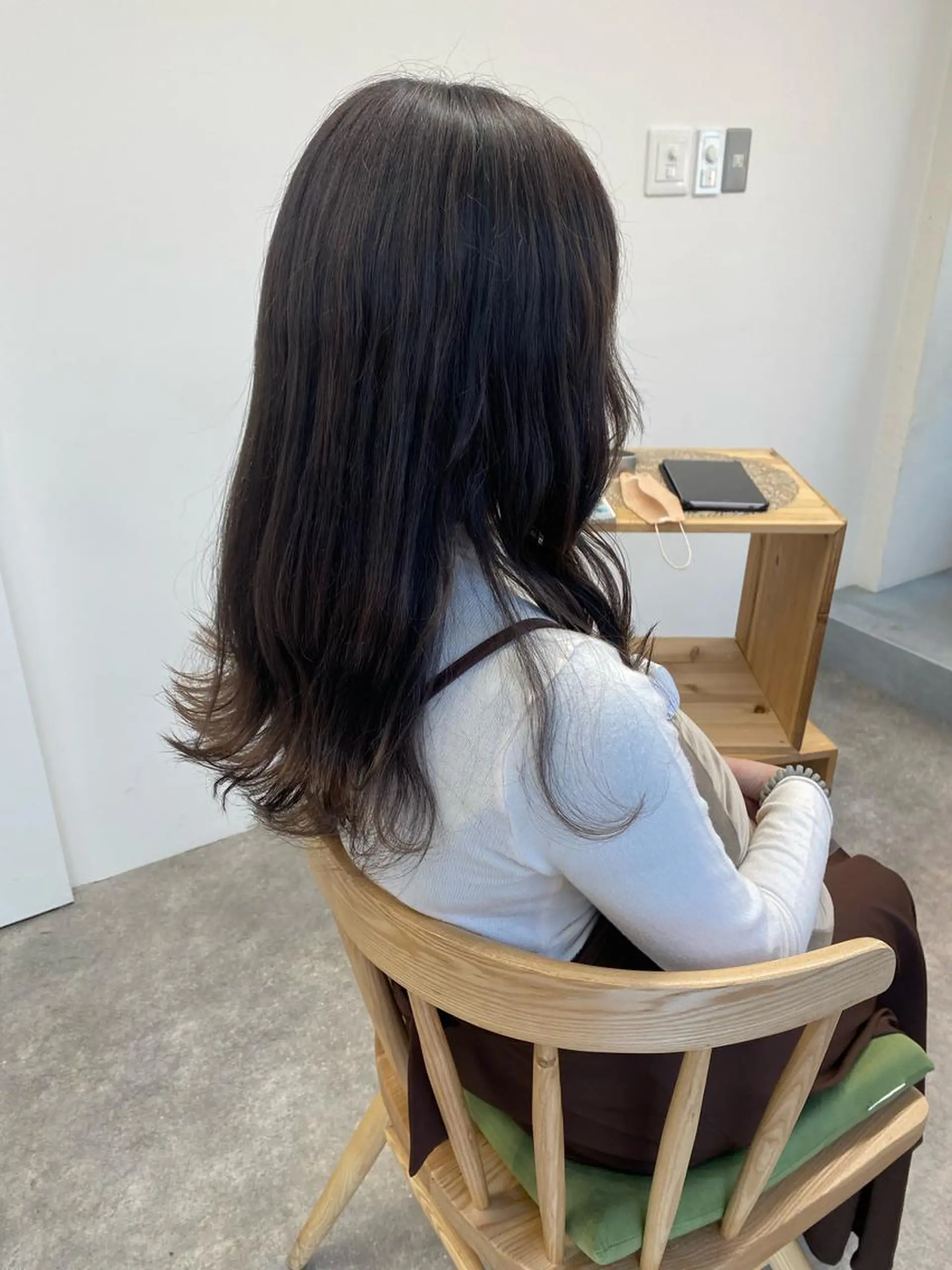 セミロング カラー ヘアアレンジ ヘアカラー ボブ /ニュアンス/ satomi🧸💖のヘアスタイル