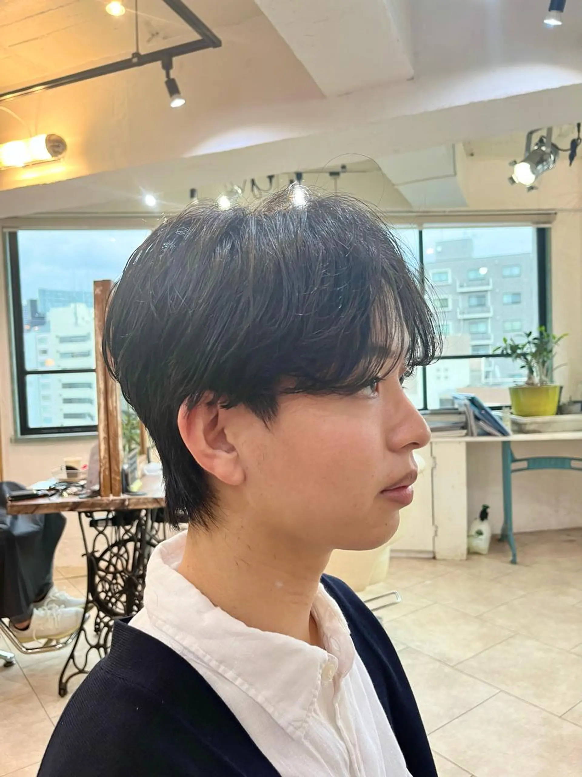 ショート パーマ 韓国風ヘア カット パーマ 本場の韓国ヘア 🇰🇷チ・ヨンジュのヘアスタイル