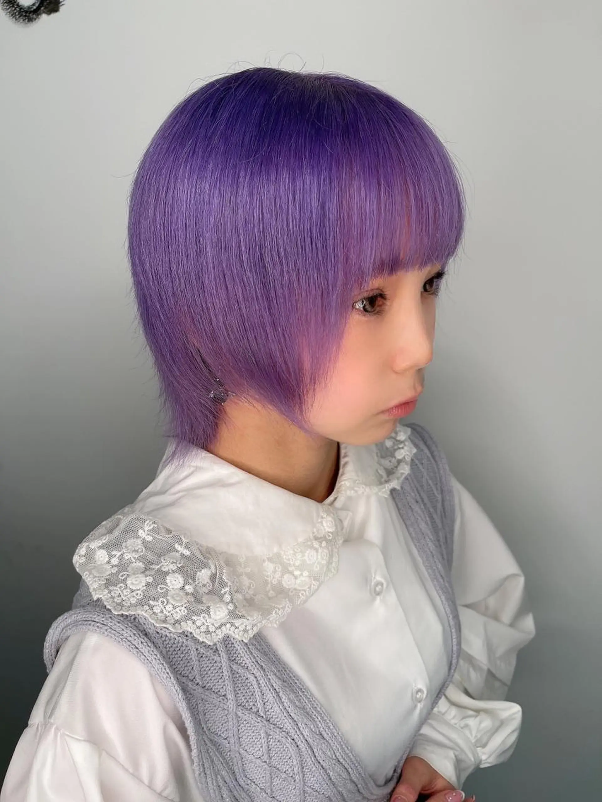 ショート カラー ブリーチ ヘアカラー トリートメント Luana 矢場町のヘアスタイル