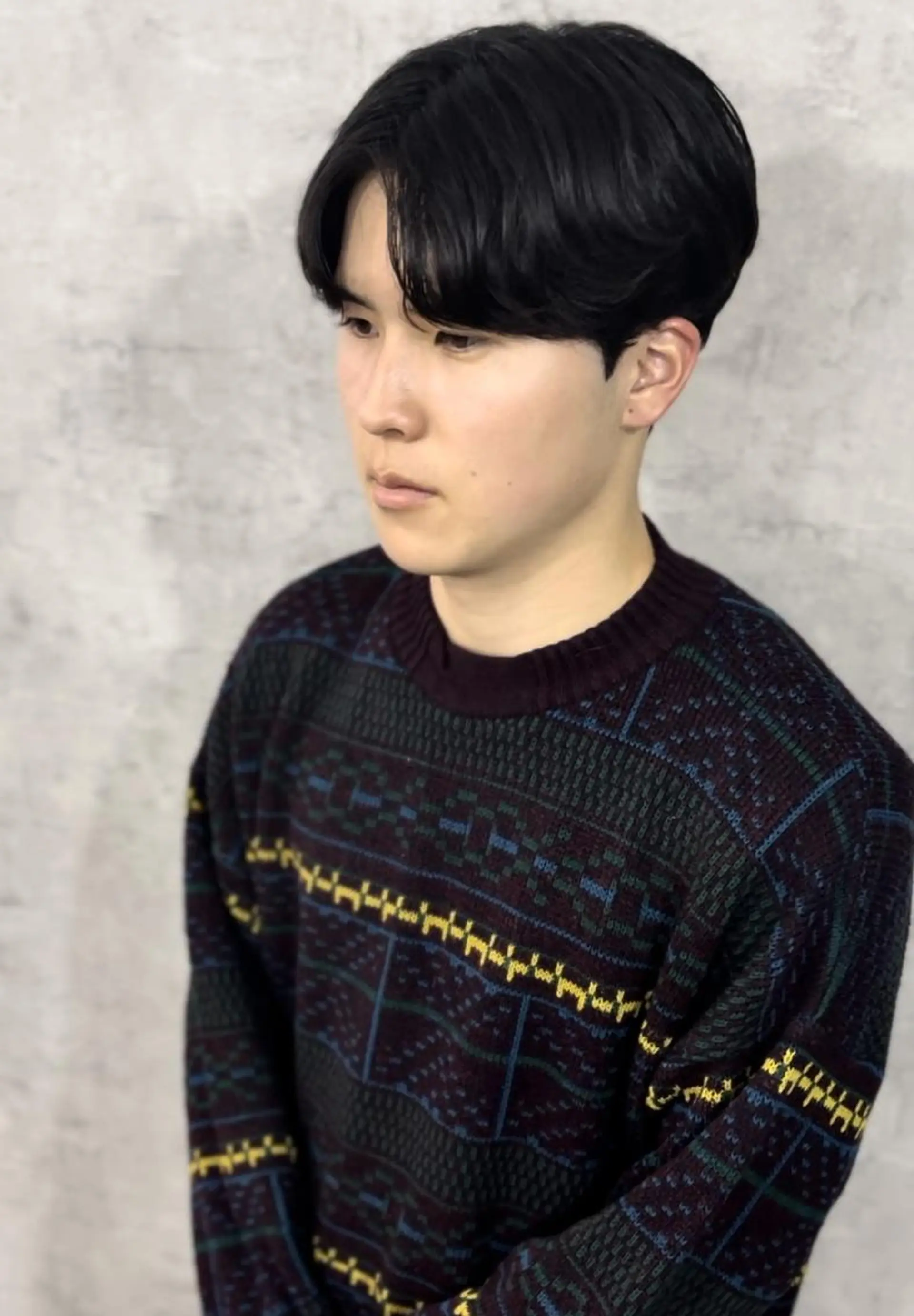 ミディアム ミディアムパーマ カット パーマ トリートメント ヘアセット Men's Eir Kodamaのヘアスタイル