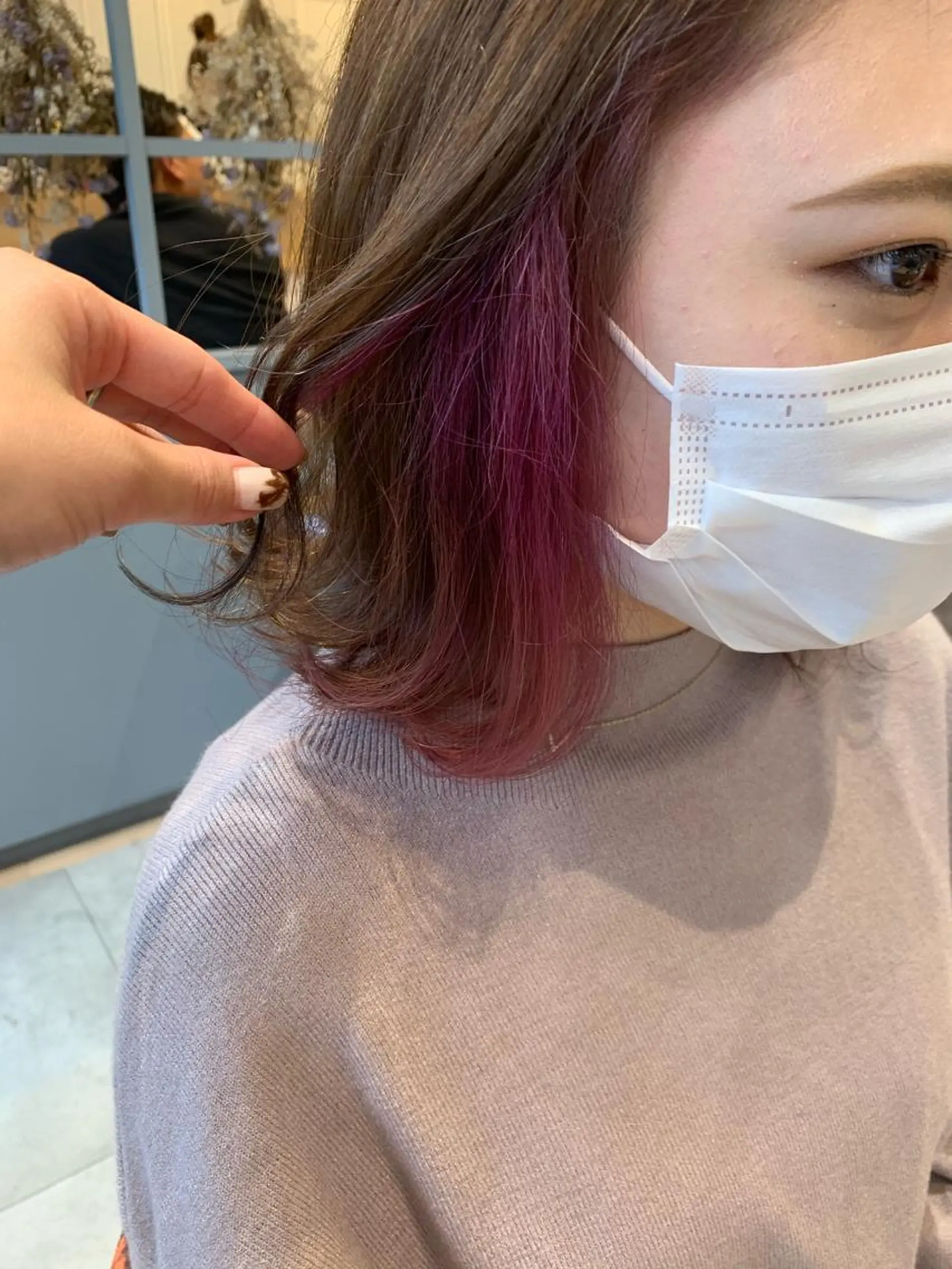 ショート カラー 吉原 由菜のヘアスタイル