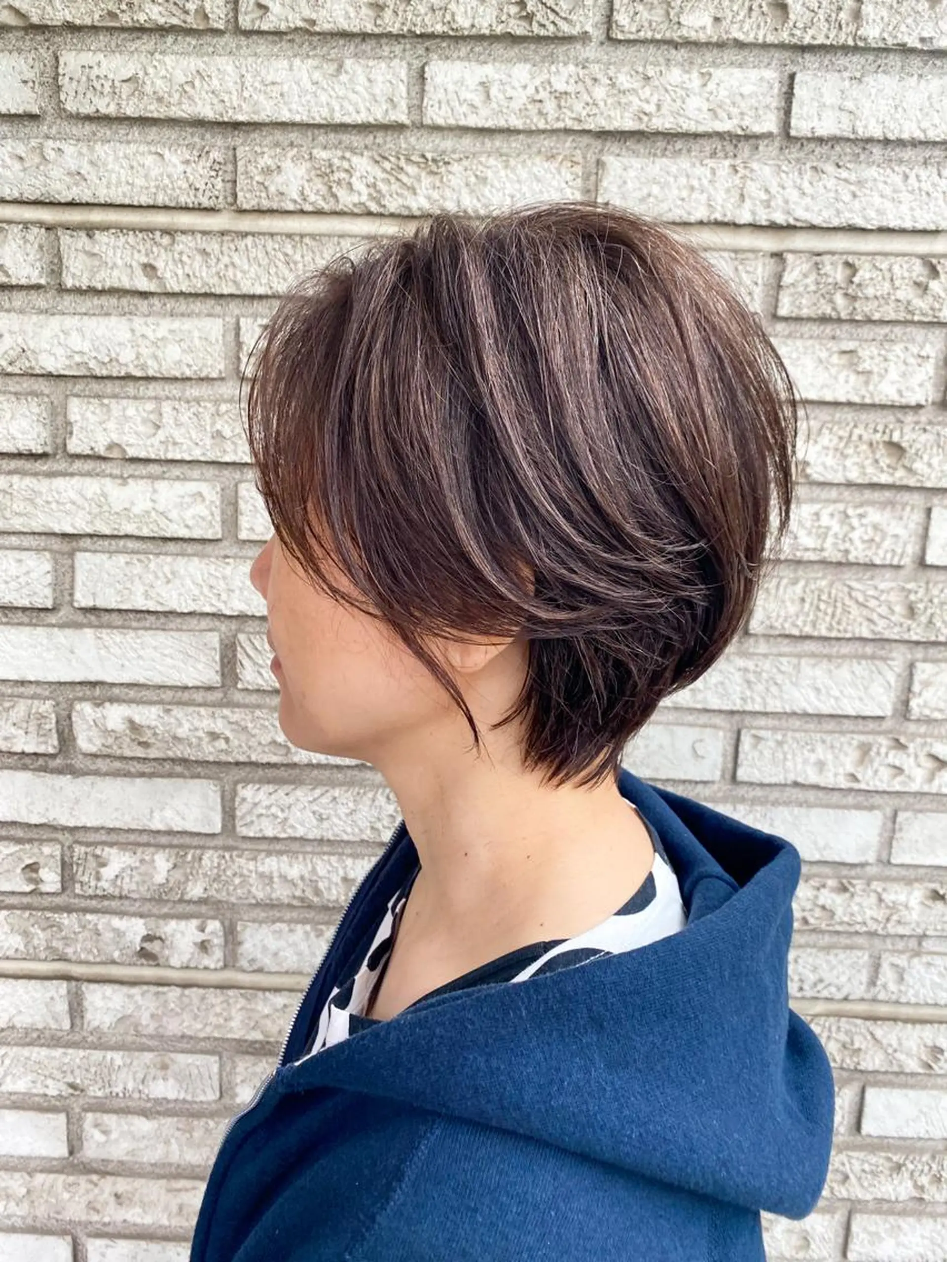 ショート 加藤 真介のヘアスタイル