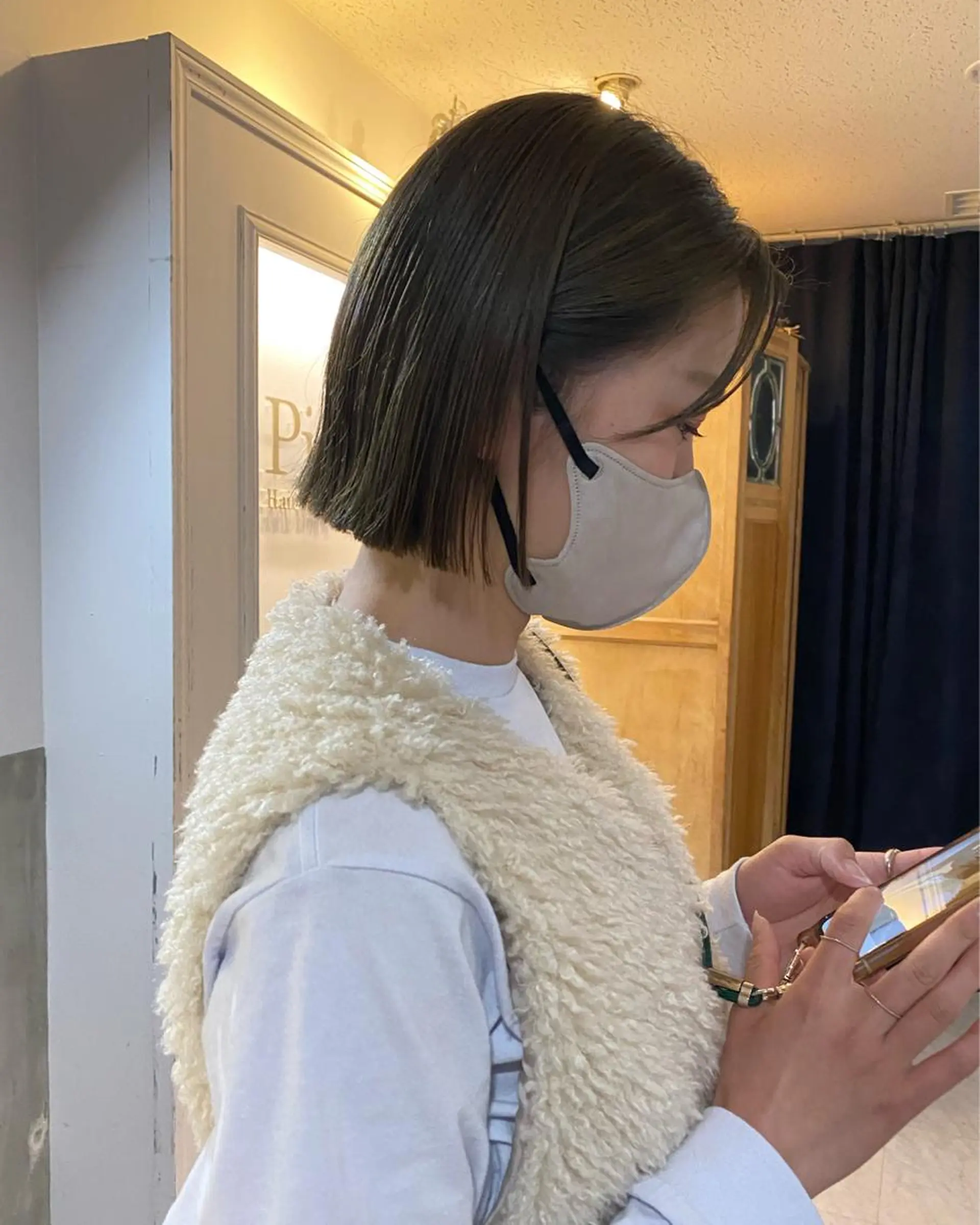 ショート カラー カット ヘアカラー Pia hair Design Yakuin所属・Pia ツボイ ケイタのヘアスタイル