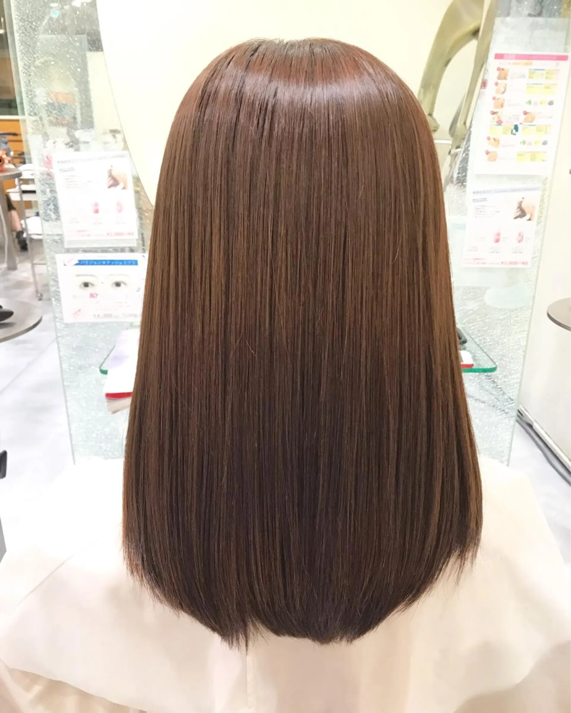 ロング 三田 豪のヘアスタイル