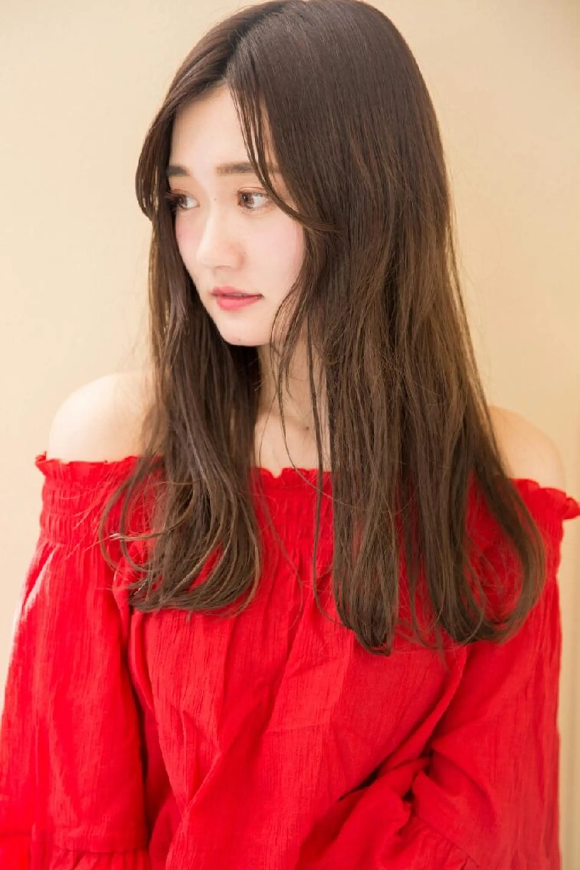 ロング カラー 堀内 翔のヘアスタイル