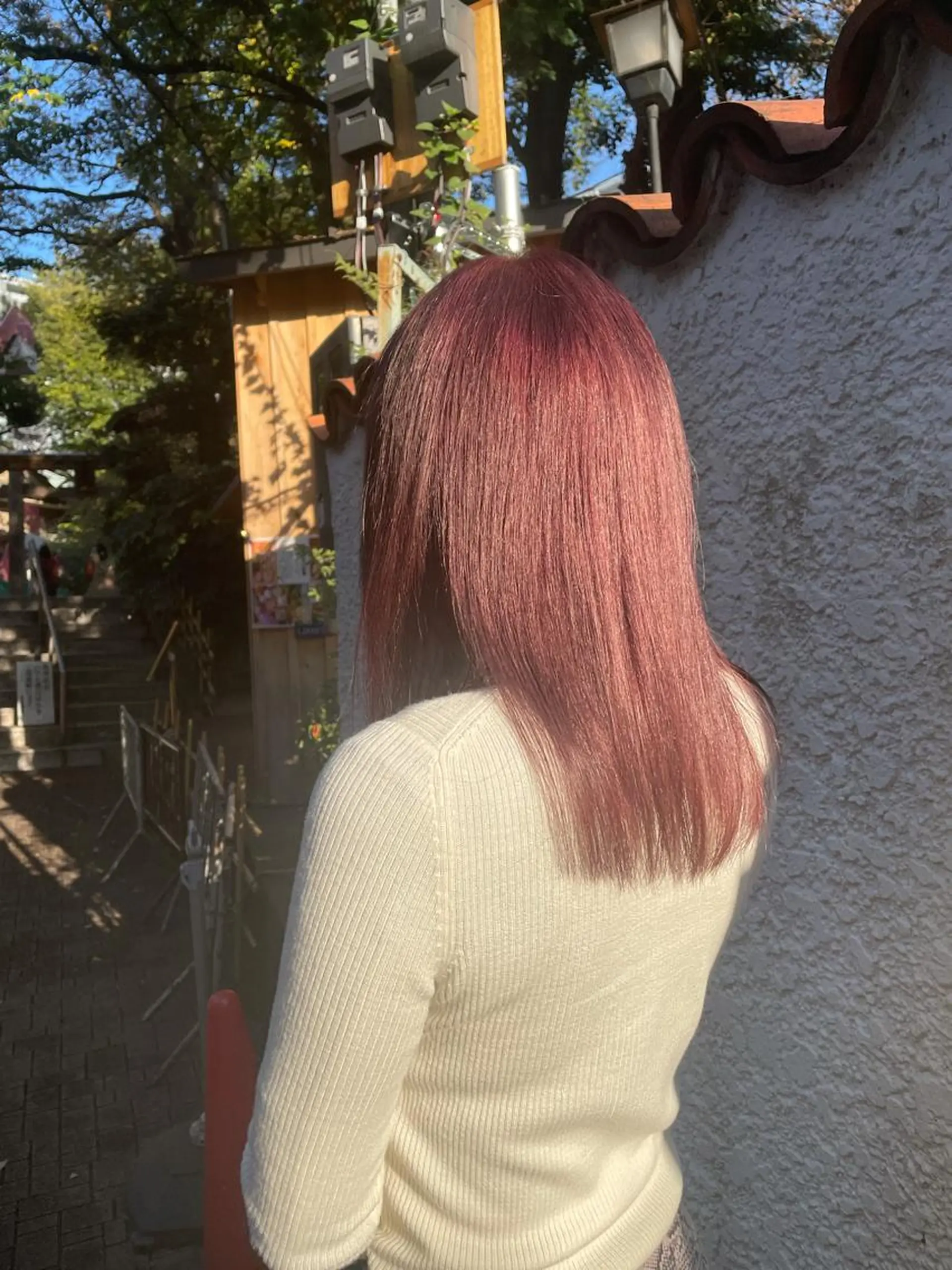 セミロング ケアカラー ヘアカラー トリートメント Lia所属・縮毛矯正の達人 ☆　松本のヘアスタイル