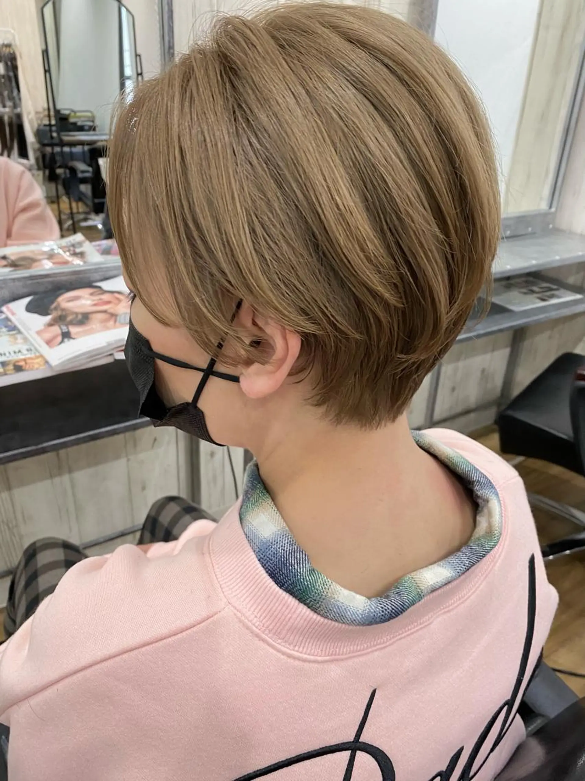 ショート カラー アディクシーカラー ブリーチ 透明感カラー エドルカラー ハイライトカラー reverie【レヴリー】所属・夜23時まで予約🉑 reverieあきらのその他イメージ