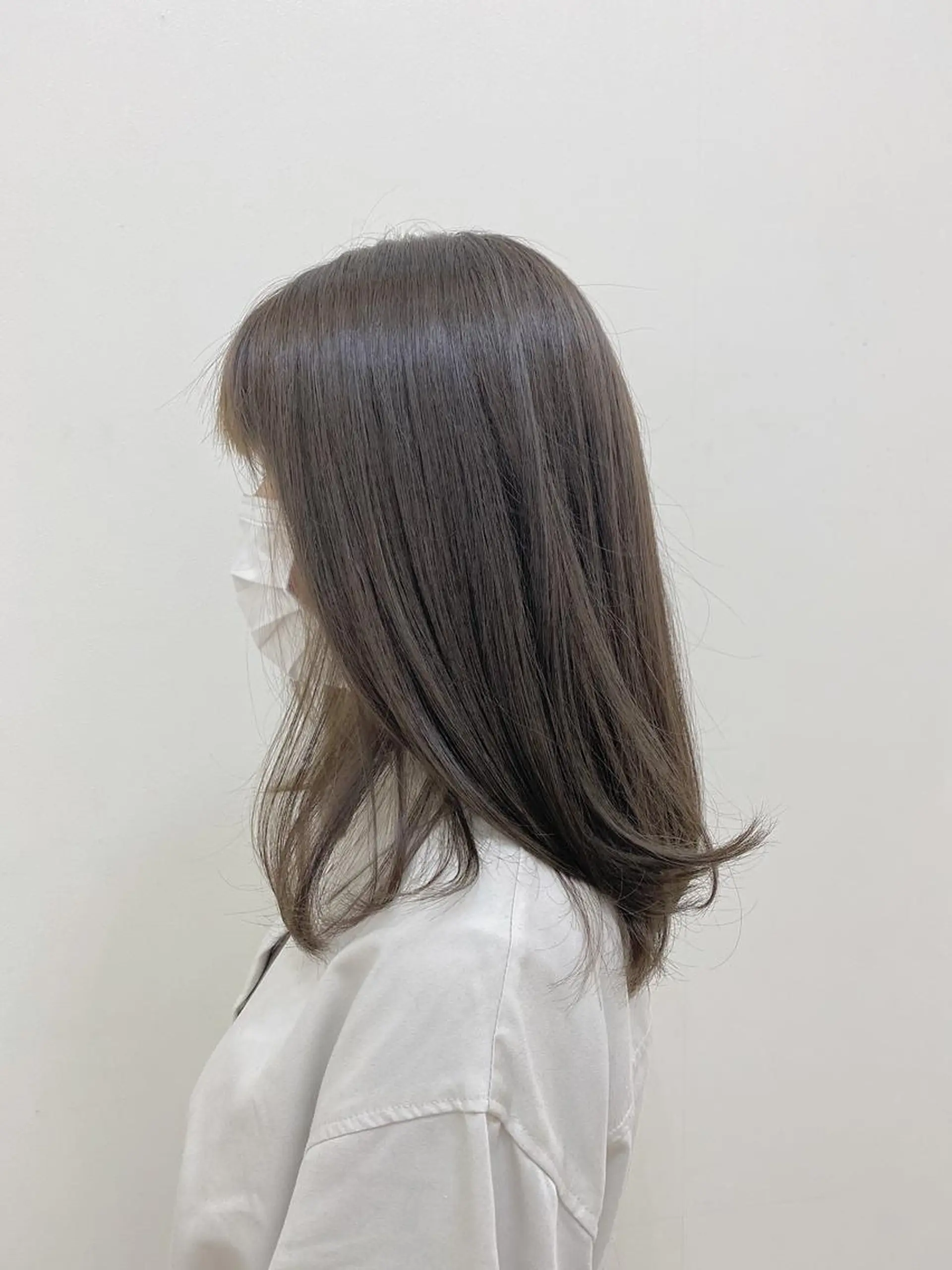 カラー ベージュカラー Cafu hair Tachi所属・松下 茉由のヘアスタイル