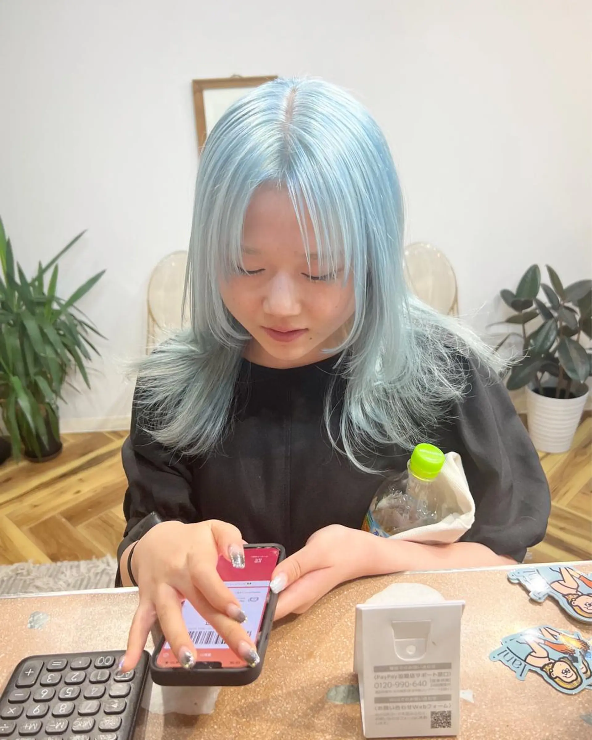 セミロング カラー ヘアアレンジ セミロングパーマ ブリーチ ケアブリーチ ダブルカラー ハイライトカラー ヘアカラー トリートメント lani ブリーチ /ダブルカラーのヘアスタイル