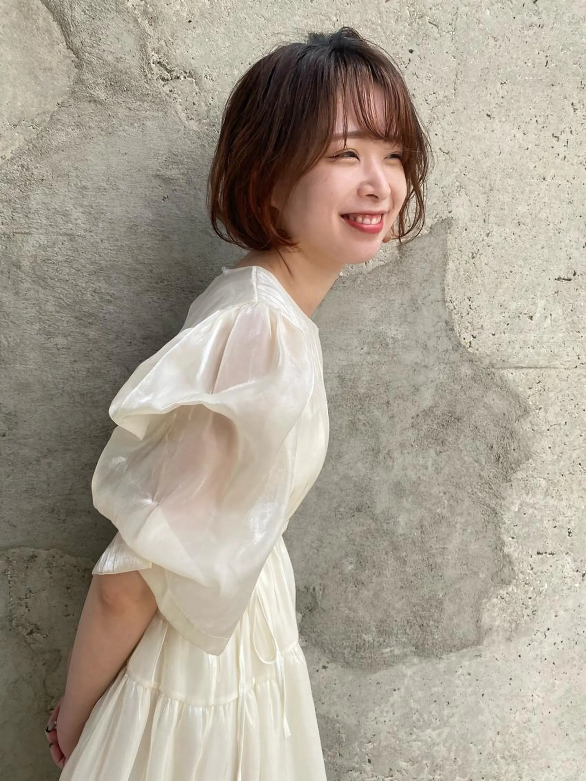 ミディアム 宮口かなた🍊 カットモデル募集のヘアスタイル