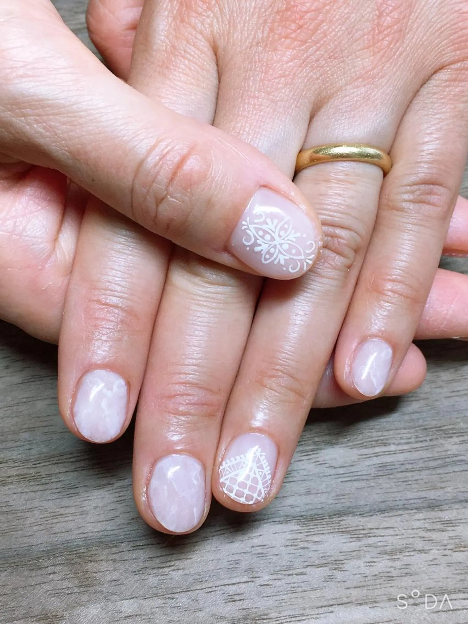 ネイル アートネイル 大理石ネイル(マーブル) ハンドネイル kipinail 川﨑えりかのネイルデザイン