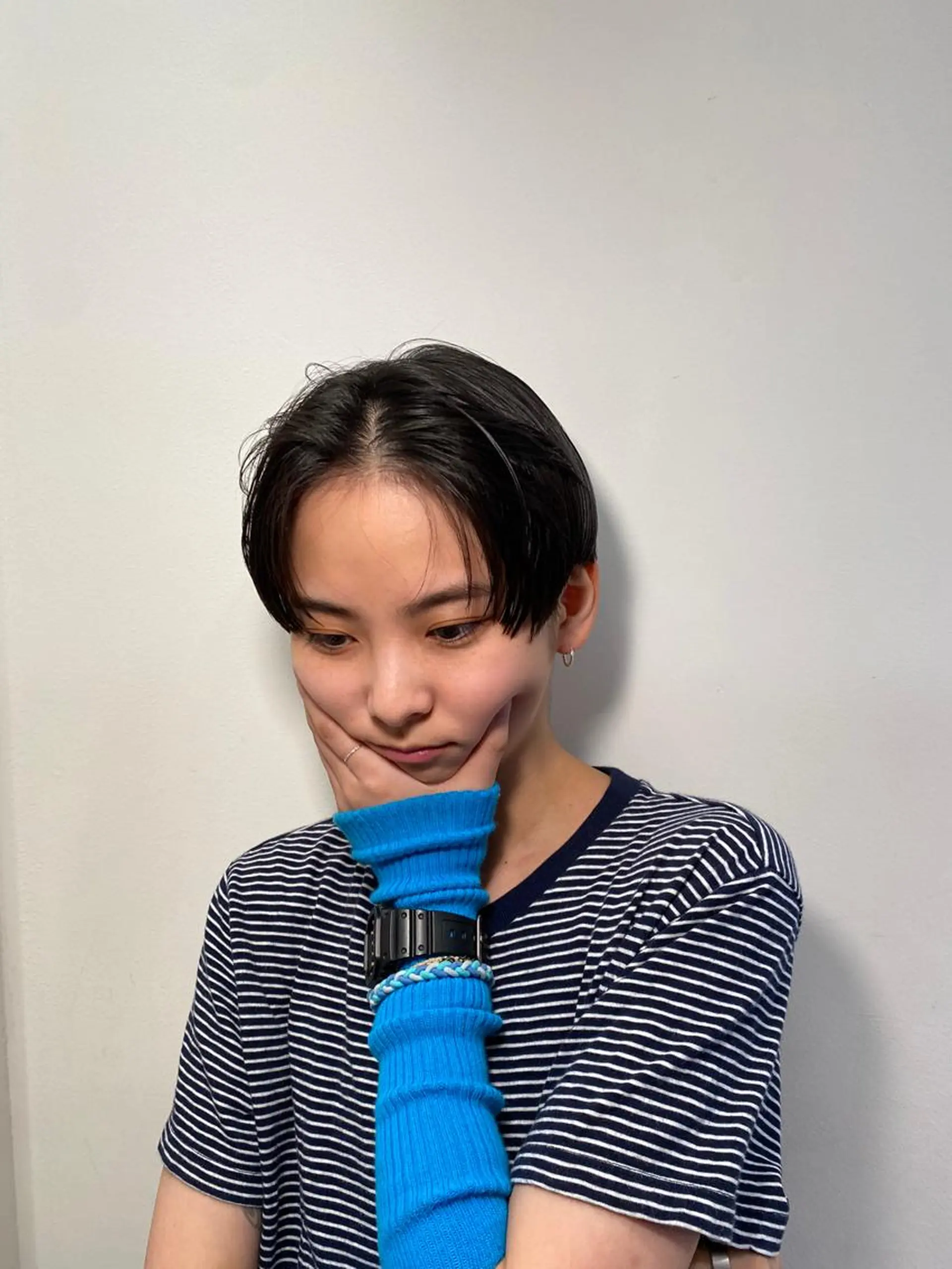 ショート 似合わせカット /パーマ岡本淳平のヘアスタイル