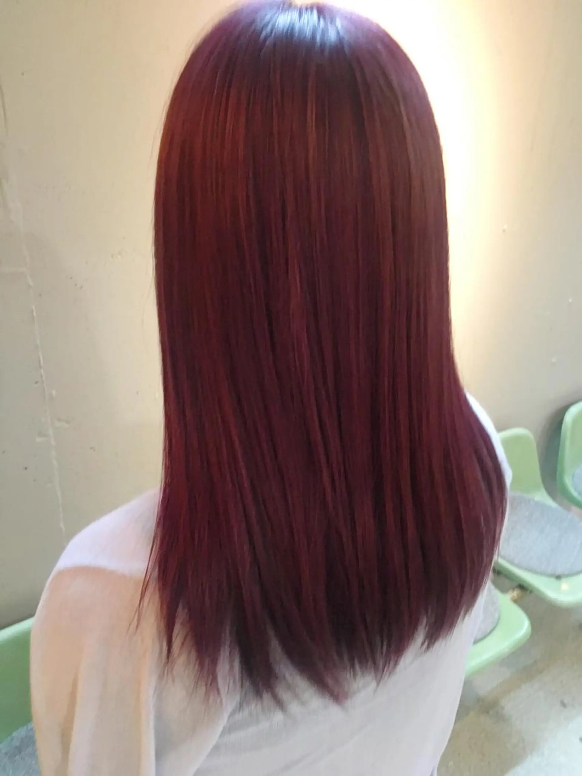 ロング カラー ブリーチ ピンクカラー カット ヘアカラー トリートメント 代表 中島貴志のヘアスタイル