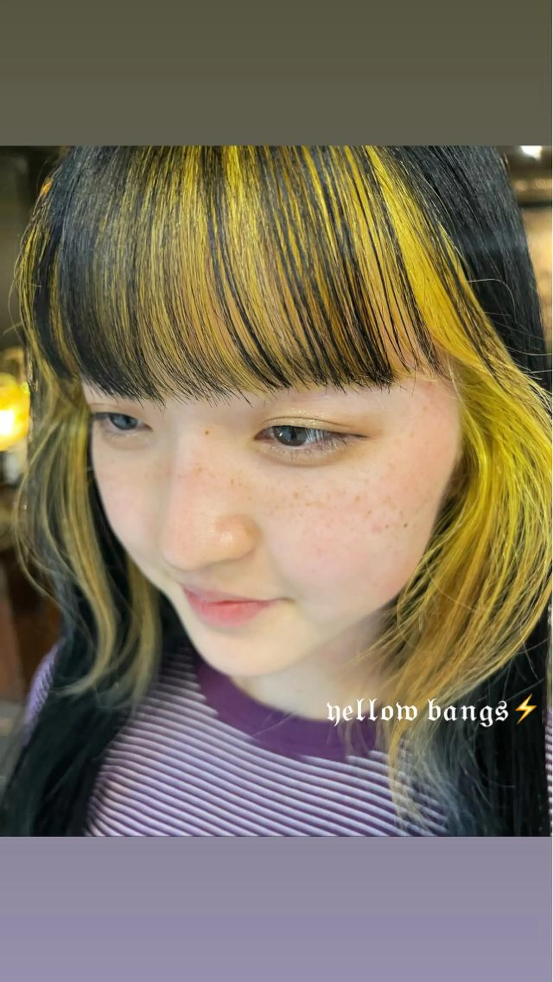 ミディアム カラー カット ヘアカラー haco＋所属・圧倒的デザイン力 店長🎨RENAのヘアスタイル