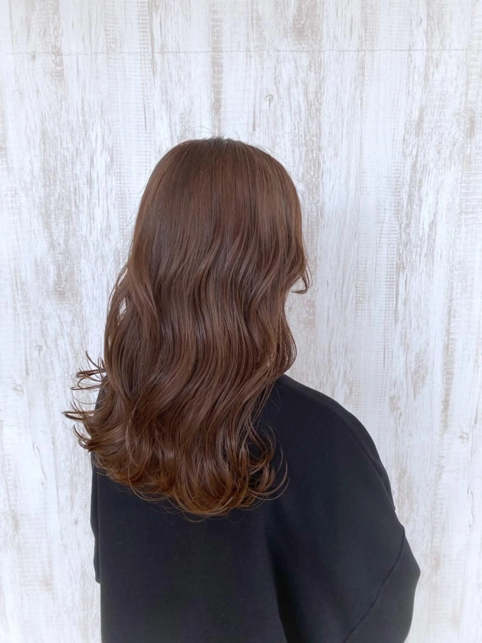 セミロング 古澤 あかねのヘアスタイル