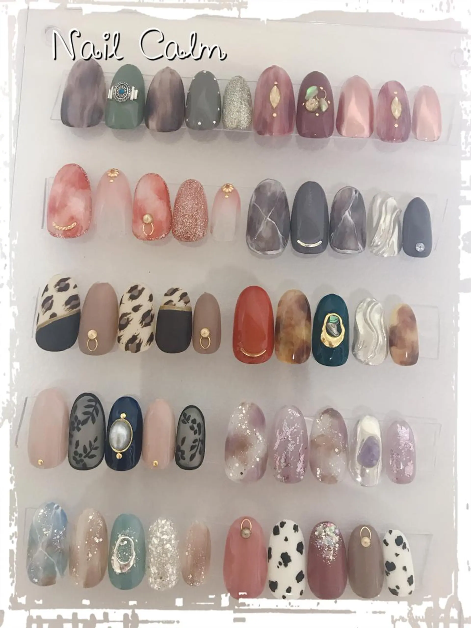 ネイル アートネイル ハンドネイル Nail Calm所属・プライベートサロン Calmのネイルデザイン