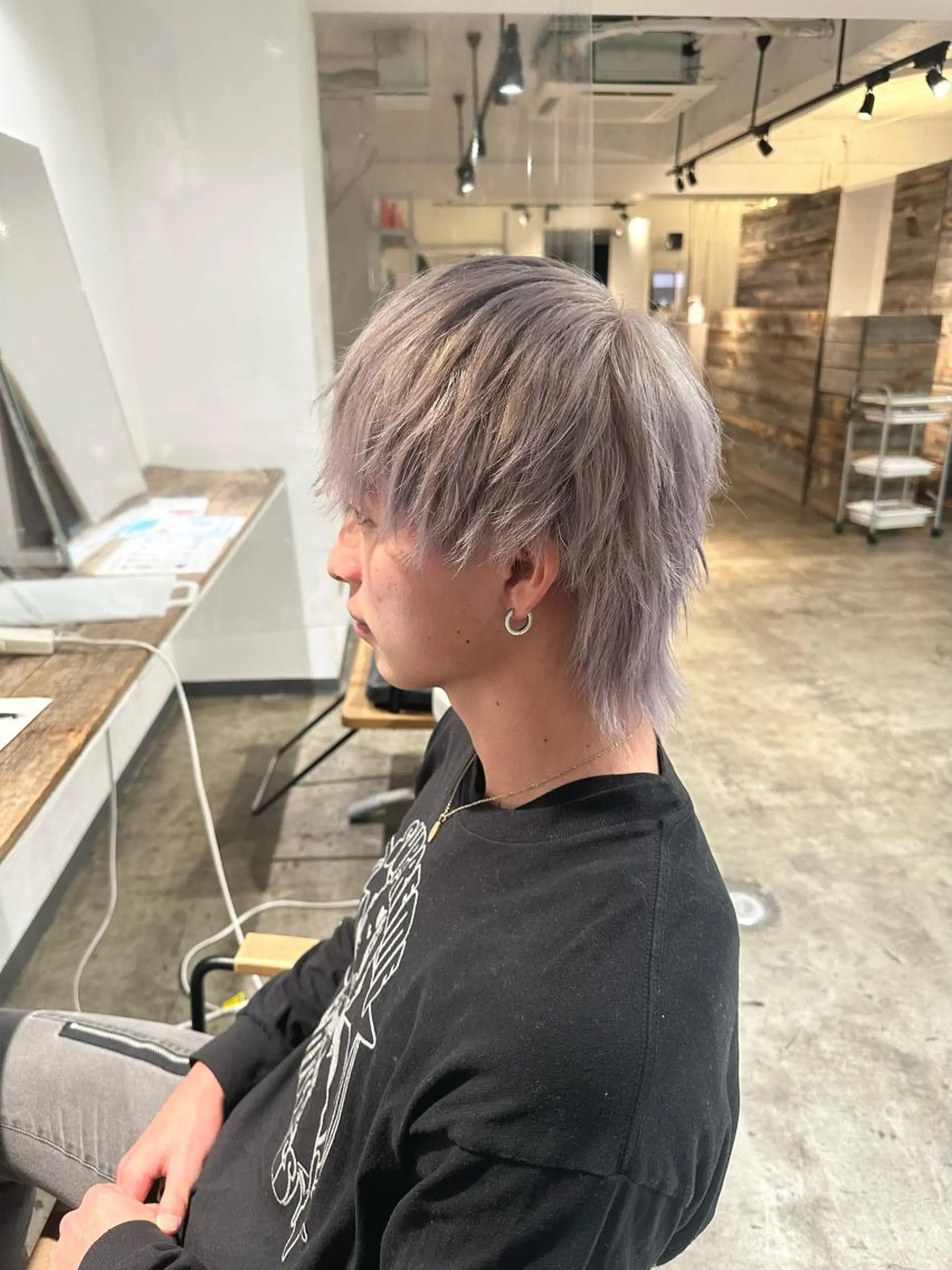 メンズ メンズブリーチ カット ヘアカラー トリートメント 骨格補正施術/メンズ 専門美容師/YUYAのヘアスタイル