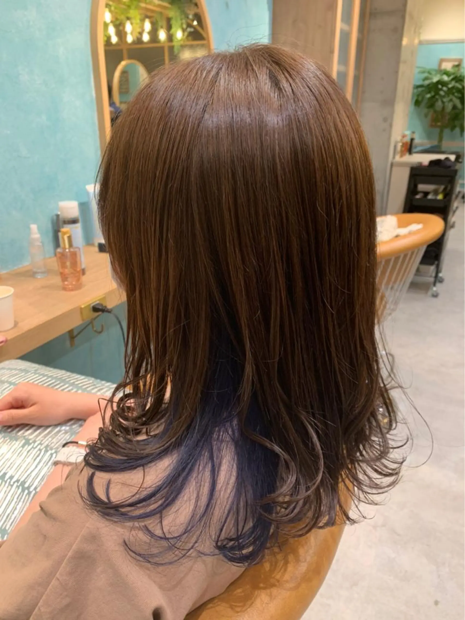 ミディアム カラー La fith liebe 京都駅前店所属・🌈ブリーチ特化🌈 MINATOのヘアスタイル