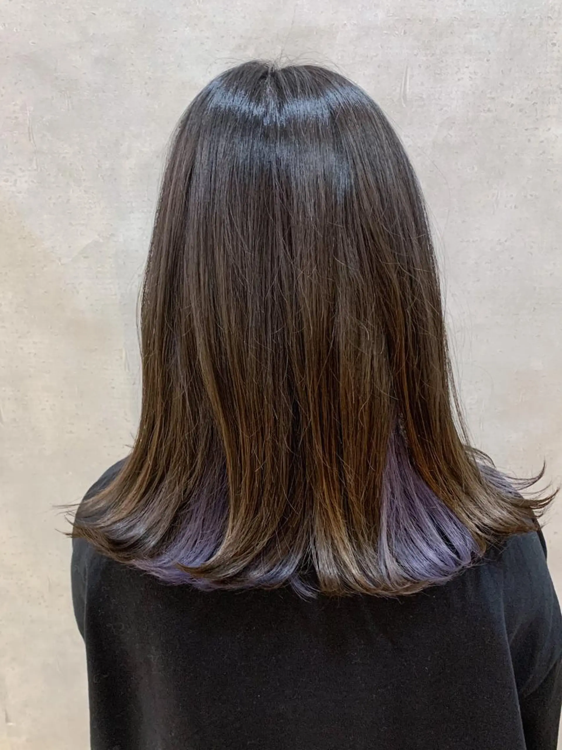 ミディアム カラー 鈴木 悠平のヘアスタイル