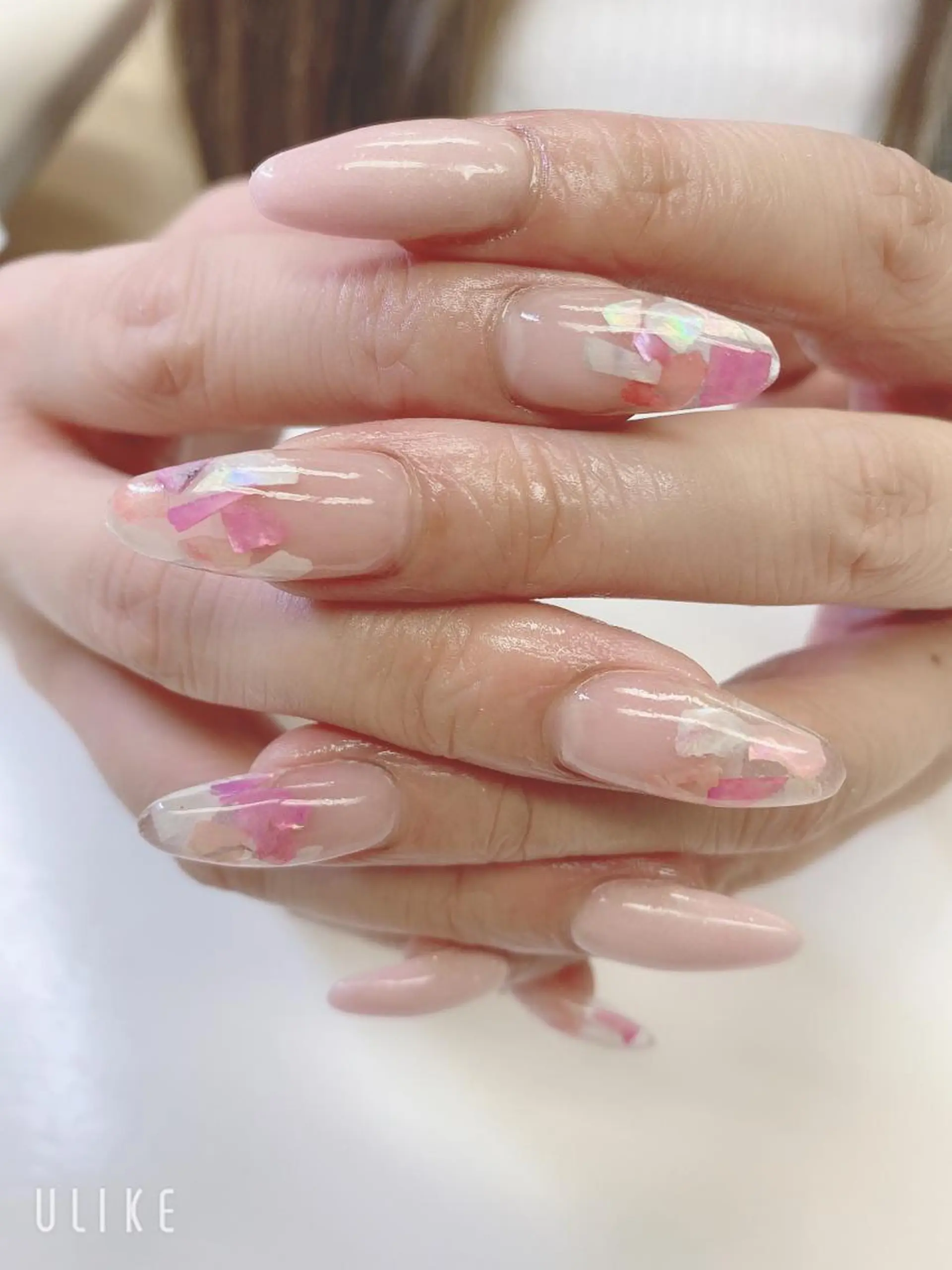 セミロング ハンドネイル JNA認定講師🌸 RIEのネイルデザイン