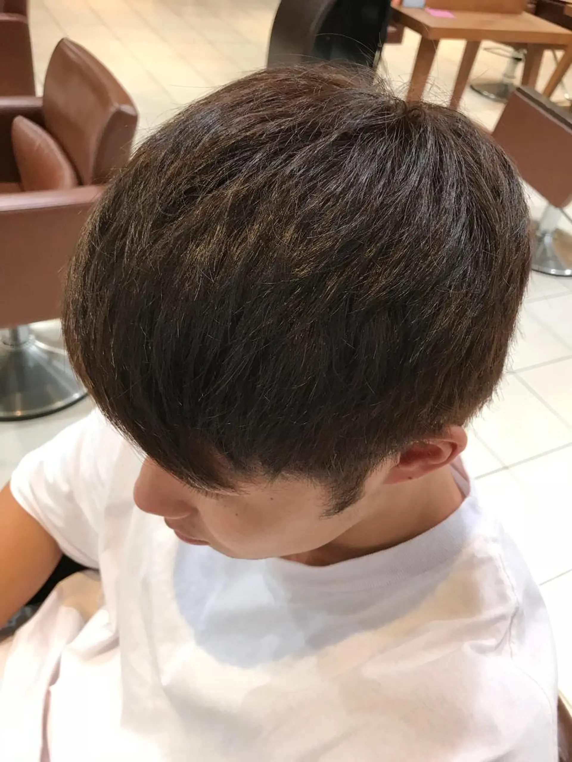 メンズ JUNYA 海外ガールヘアのヘアスタイル