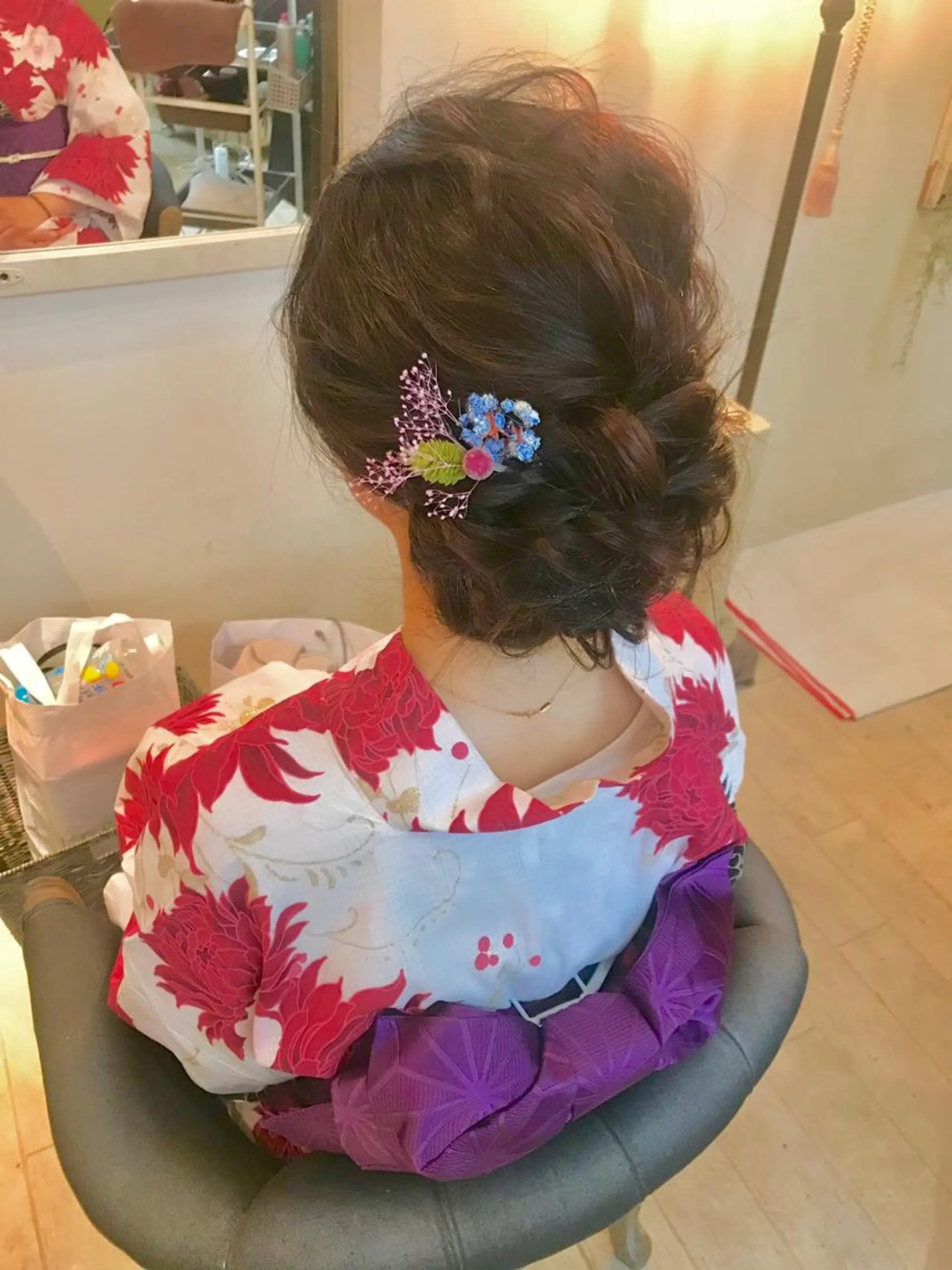 ヘアアレンジ 韓国 / 中国ヘア 🦋Noniのヘアスタイル