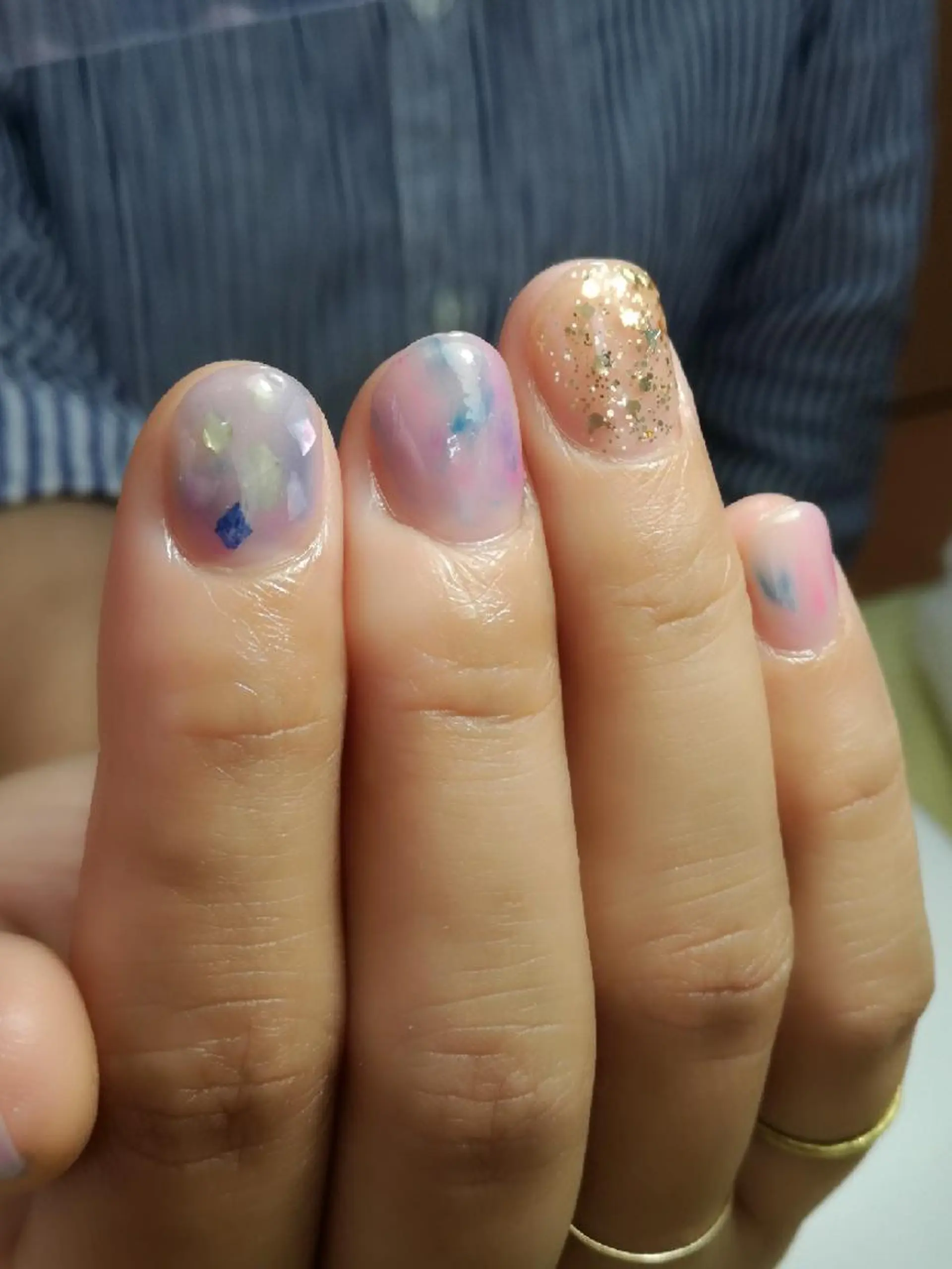 ネイル ニュアンスネイル コエリネイル &エステのネイルデザイン