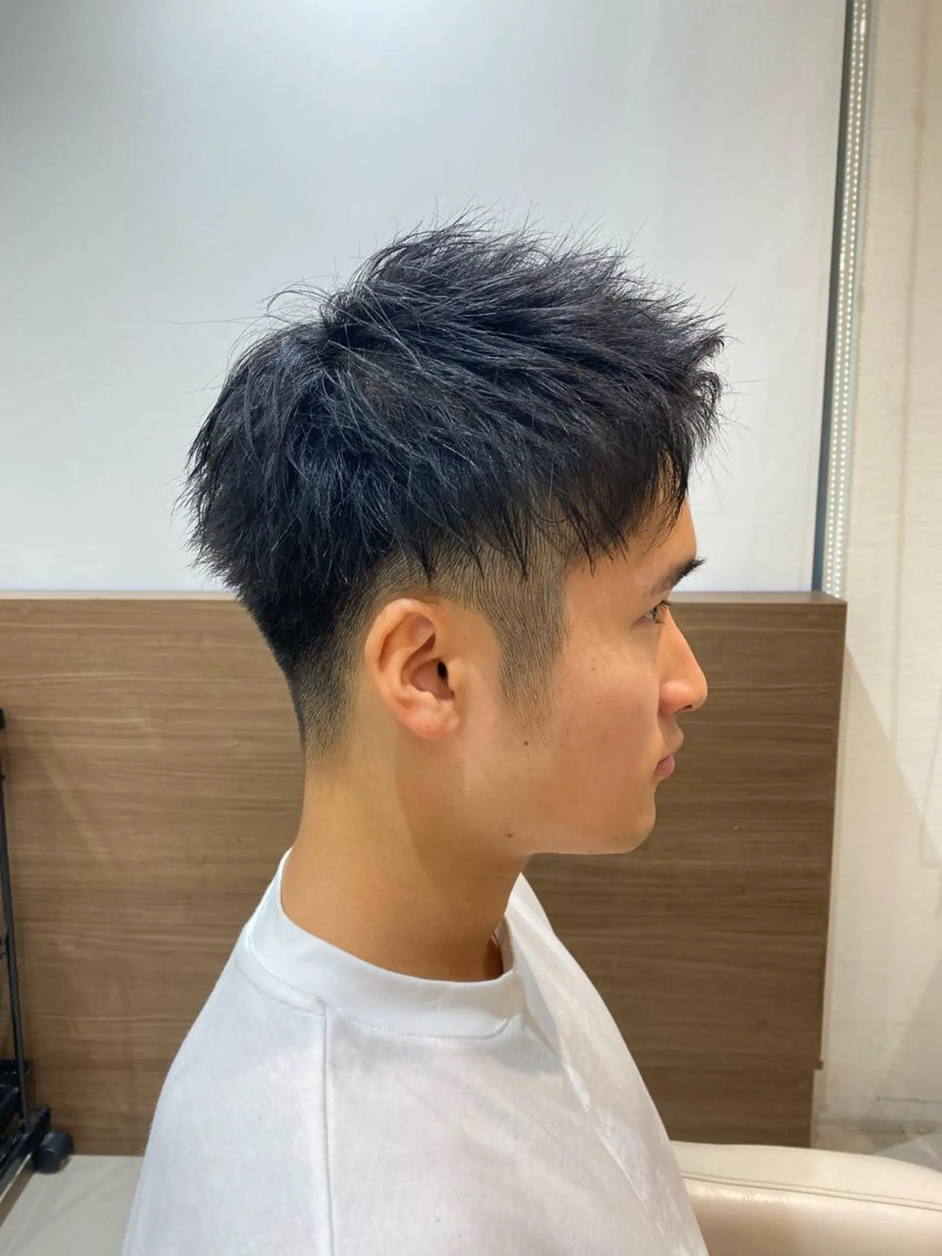 ショート ショートヘア 縮毛矯正 滝沢尚起のヘアスタイル