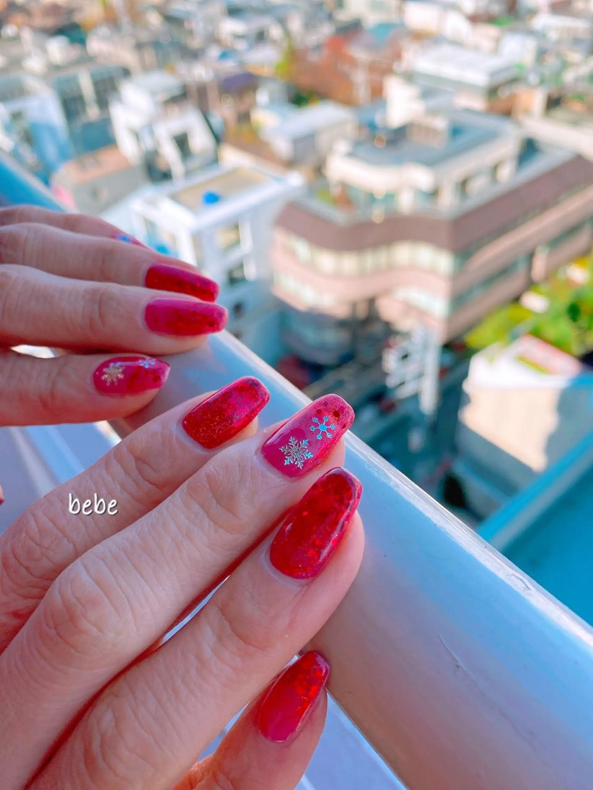 ネイル 冬ネイル ハンドネイル Ann. nail.tokyo所属・Ann nailのネイルデザイン