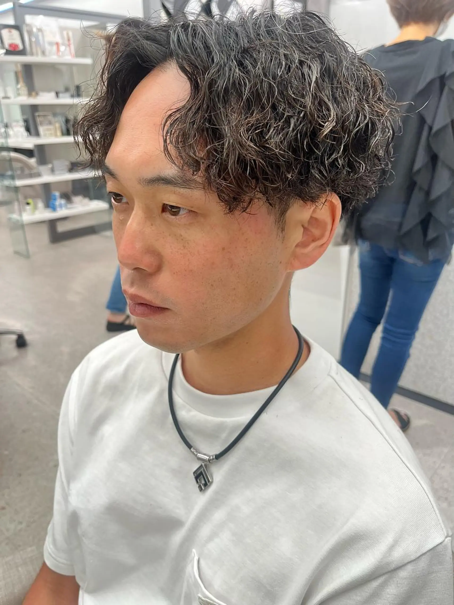 パーマ メンズ 🍐シャドウパーマ メンズ特化/守岡🍐のヘアスタイル