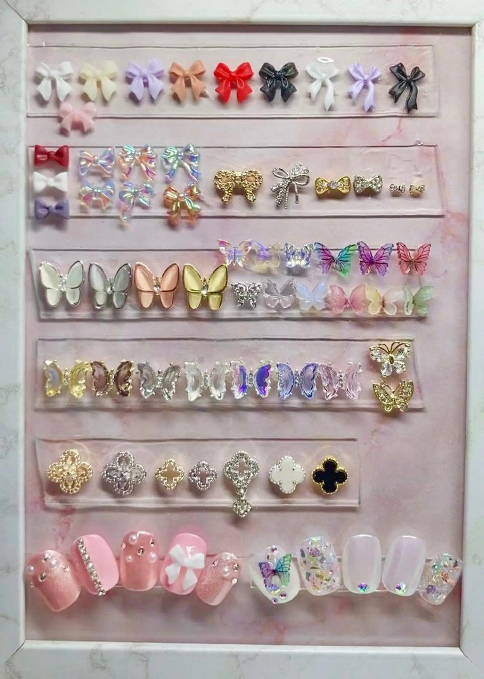 ネイル 長さ出し ジェルネイル 韓国ネイル 持ち込み パラジェル ハンドネイル Nail&eye Belire 新宿のネイルデザイン