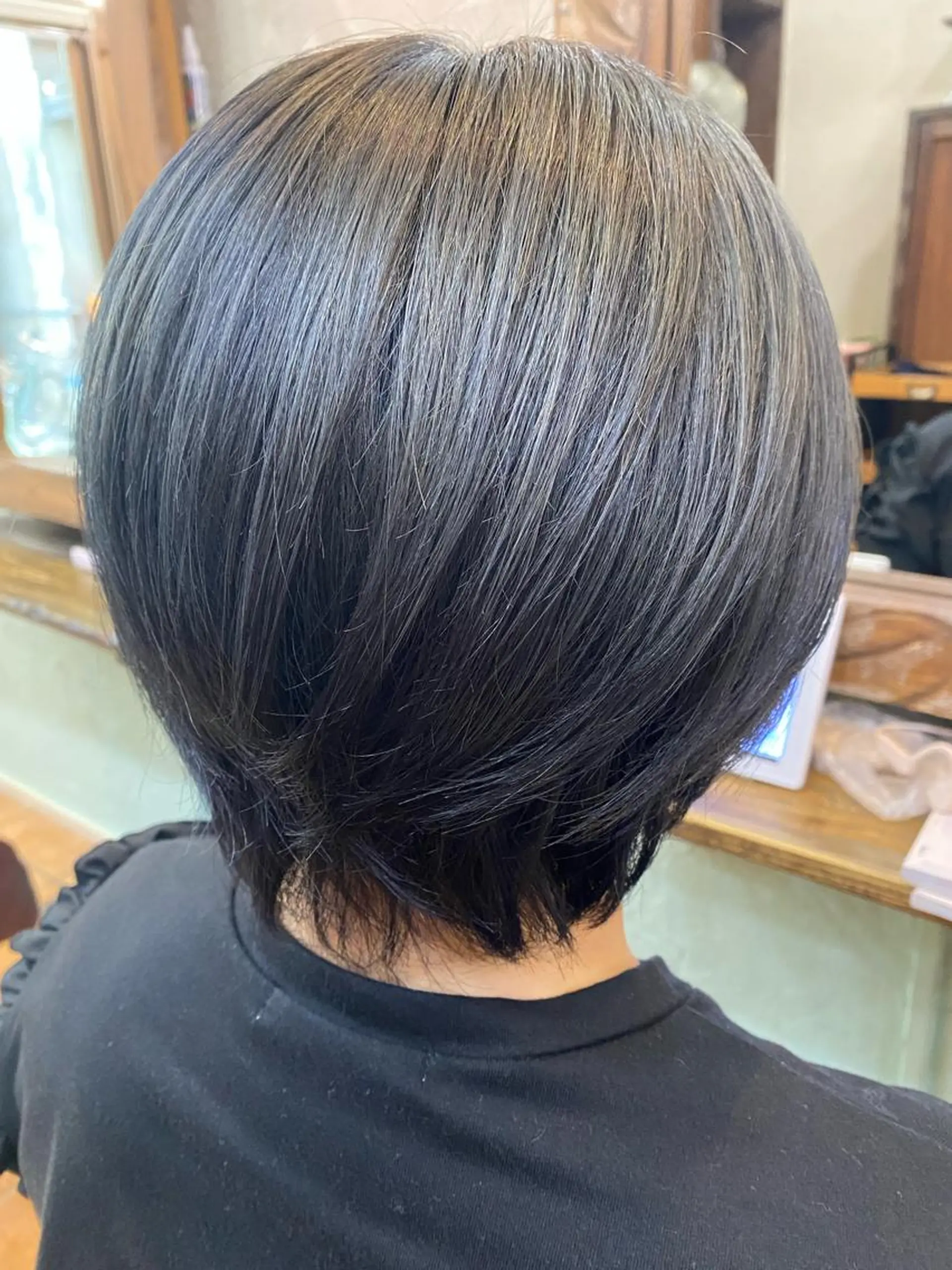 ショート カラー ブリーチ 透明感カラー 🎀ブリーチなし 透明感🎀yuhiのヘアスタイル