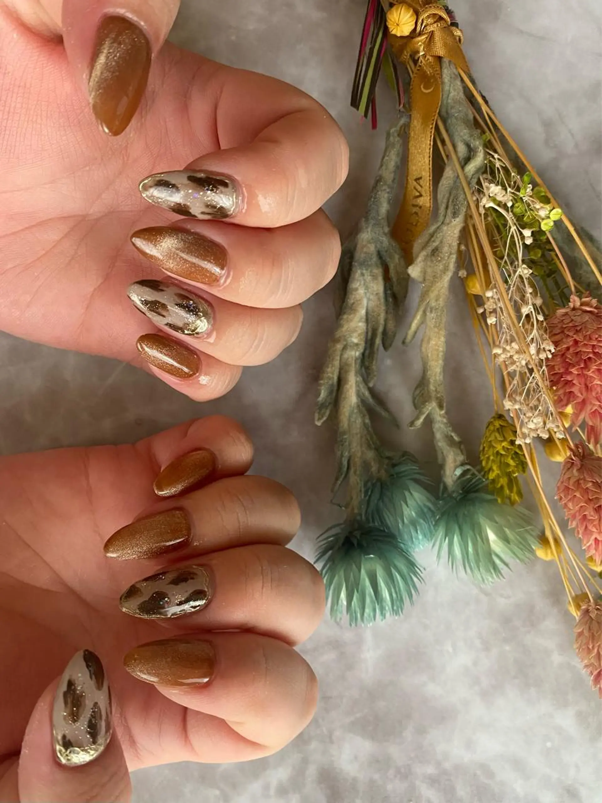 ネイル マグネットネイル ハンドネイル ëmma nail_ by chulaのネイルデザイン