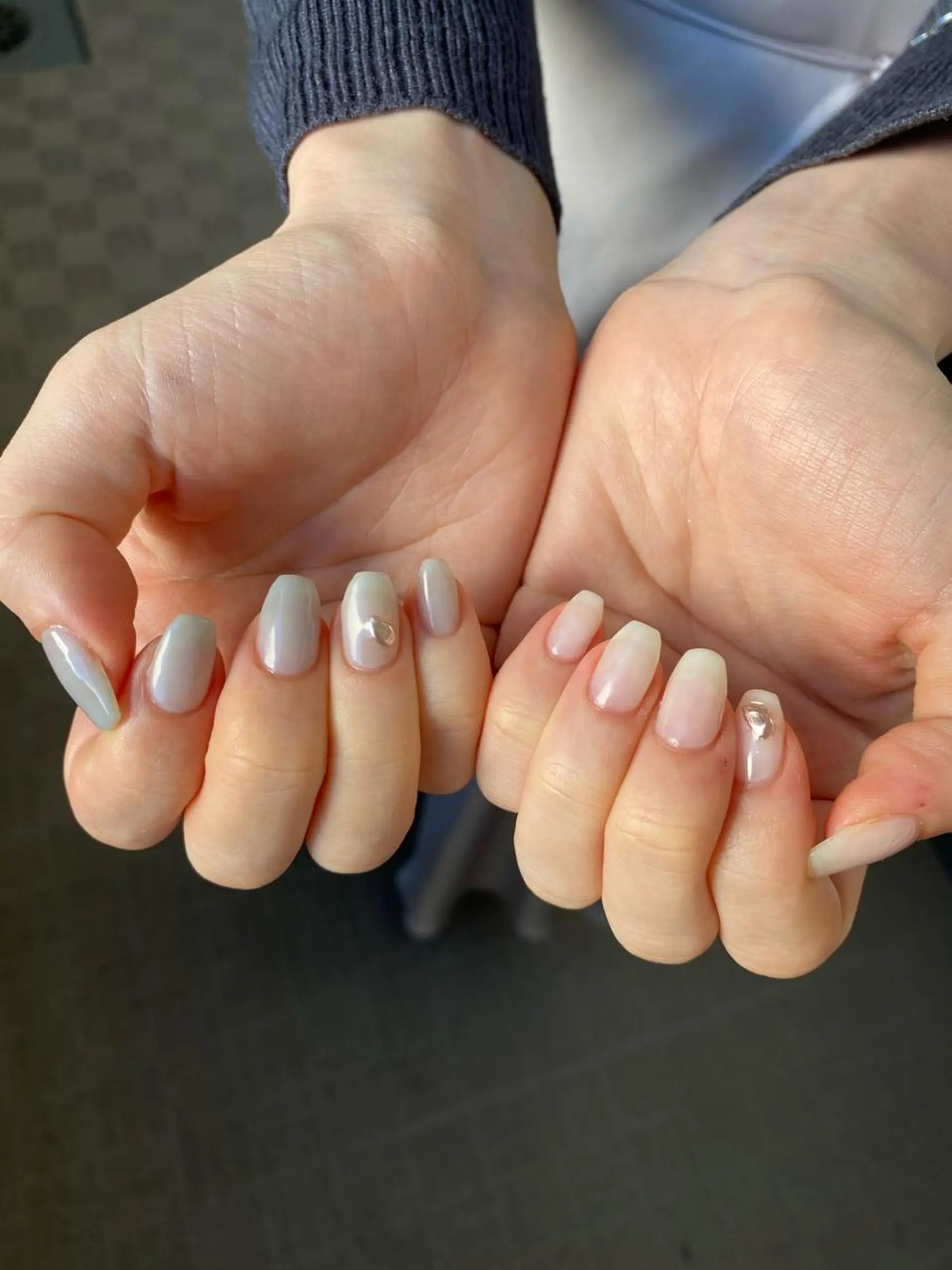 ネイル ミラーネイル ニュアンスネイル eyelash & nail  AN所属・eyelash & nail  ＡＮのマツエク・マツパデザイン