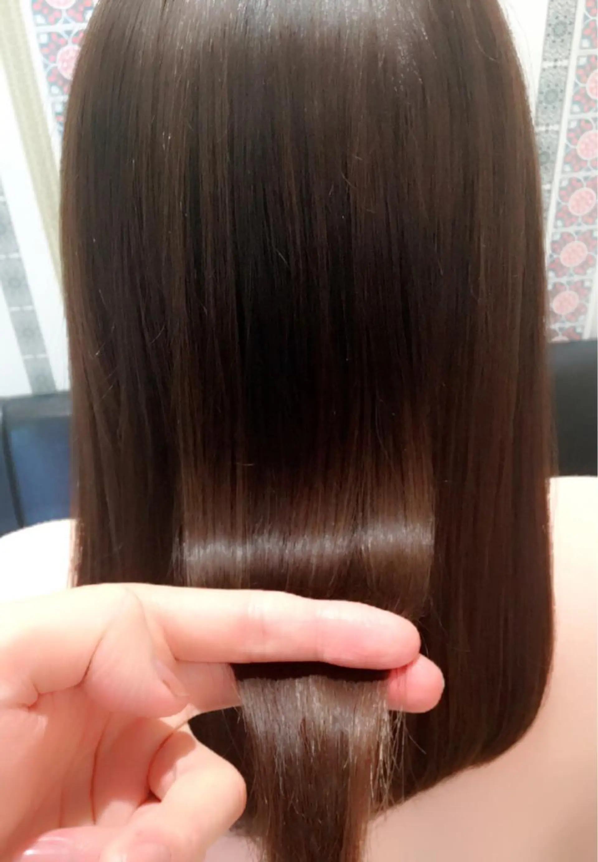 ミディアム カラー イルミナカラー 髪質改善ｶﾗｰ ｹｱﾌﾞﾘｰﾁ/ﾀﾑのヘアスタイル