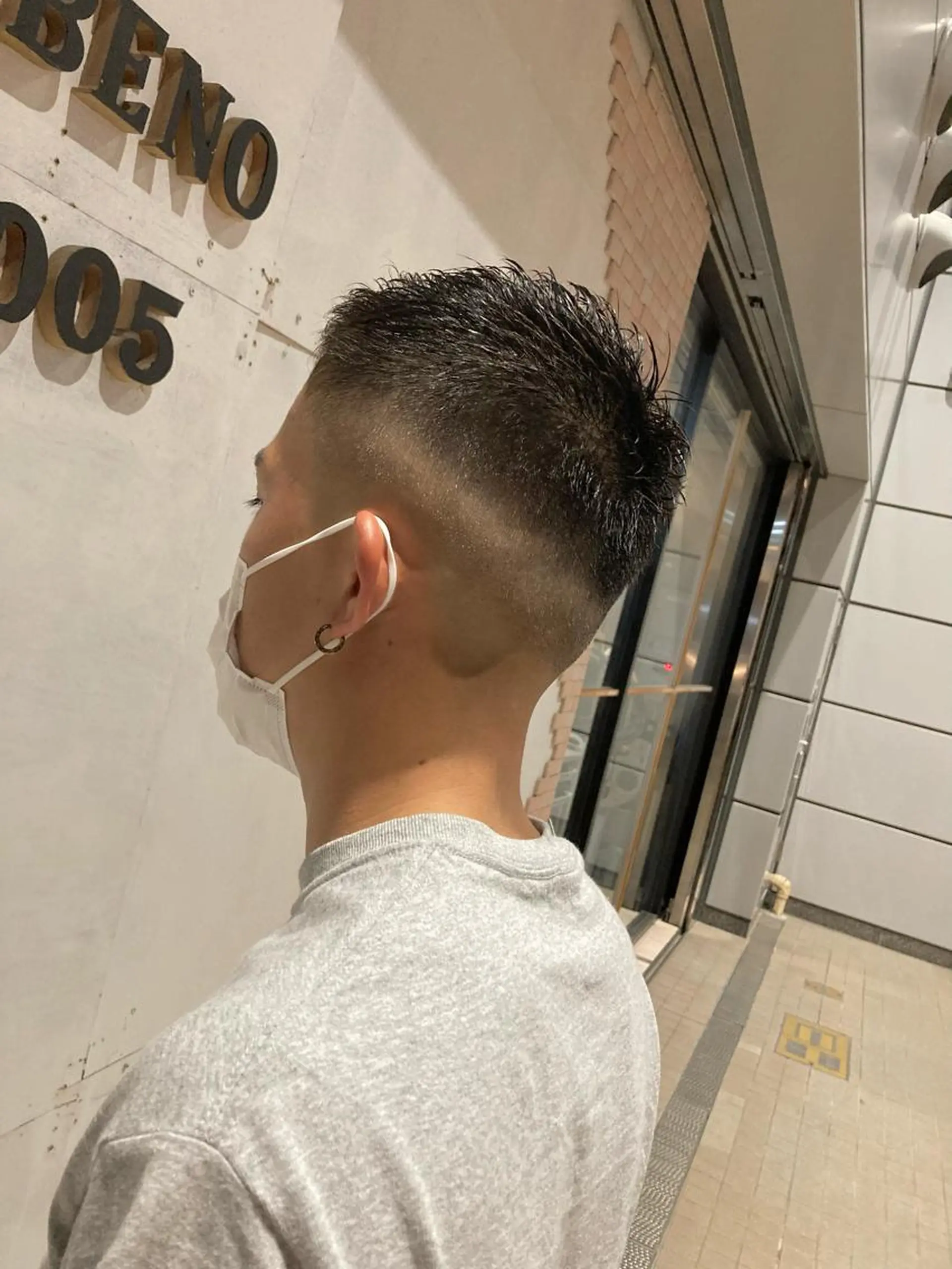 メンズ フェードカット スキンフェード カット SHAFT Ieiriのヘアスタイル